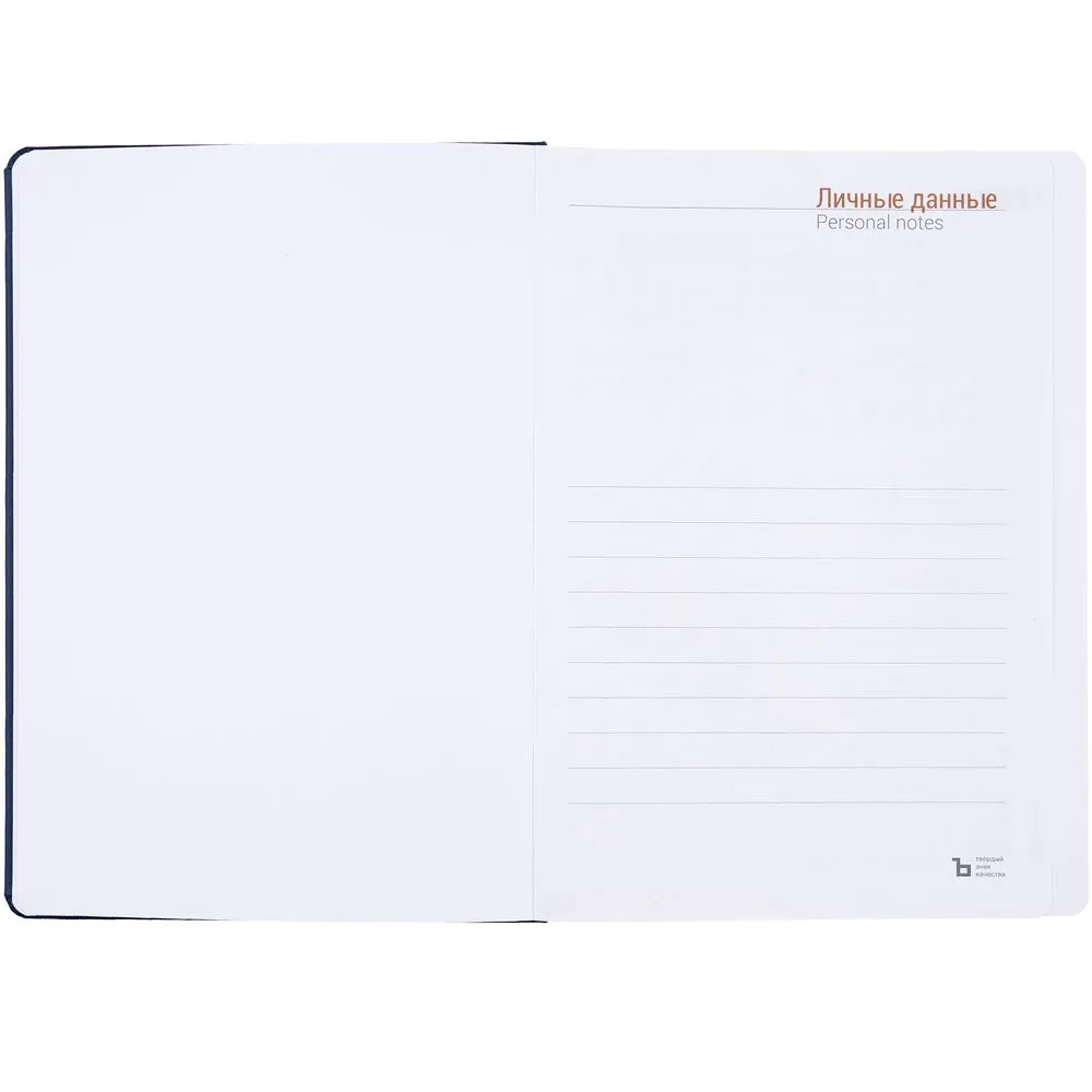 Ежедневник Basis, датированный, темно-синий