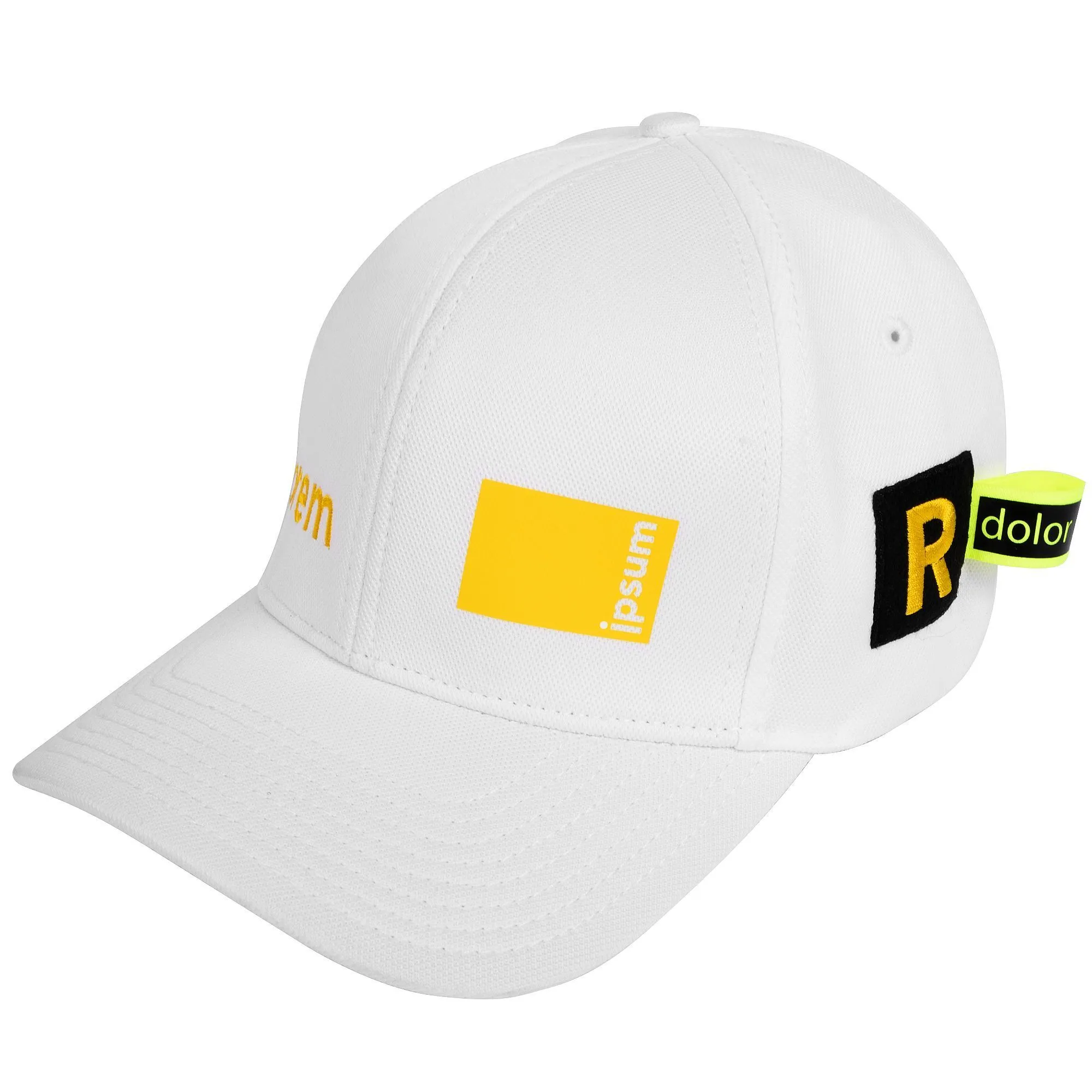 Бейсболка Harris, белая