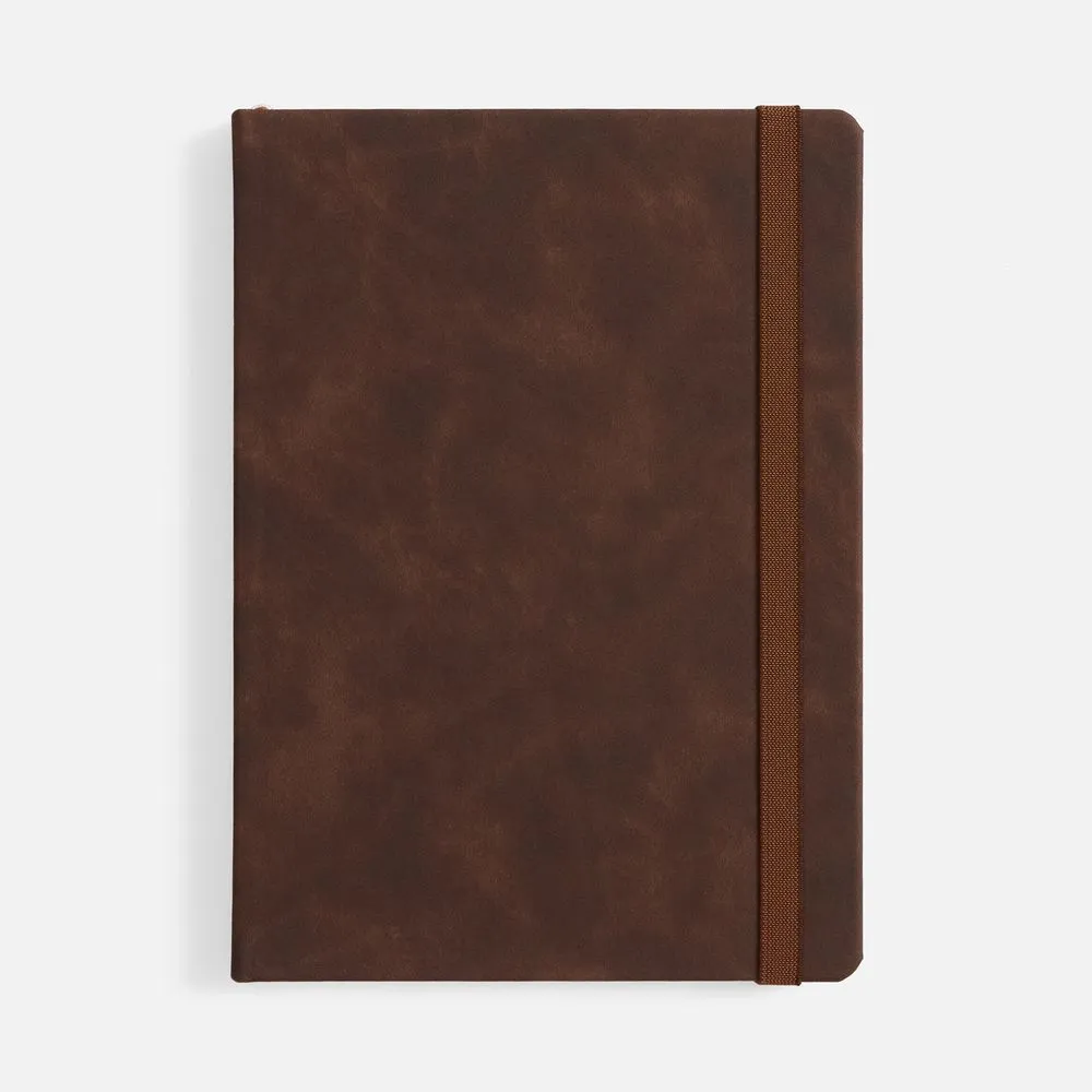 Ежедневники с логотипом с печатью логотипа. Ежедневник Urban Hard, недатированный по цене 902 ₽ руб. (артикул 72079.59) Ежедневник Urban Hard, недатированный, коричневый