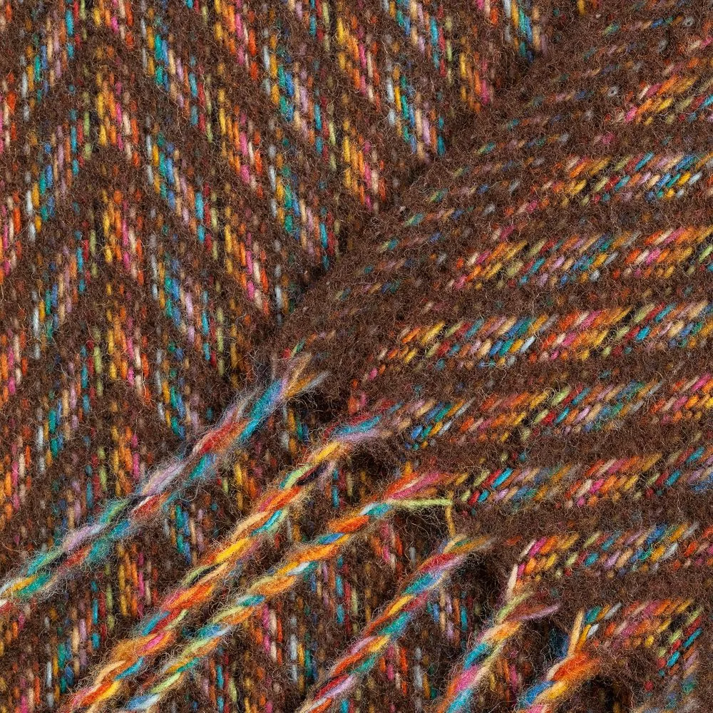 Пледы с логотипом с печатью логотипа. Плед Brera Testa Di Moro по цене 14 787 ₽ руб. (артикул 10680.59) Плед Brera Testa Di Moro, коричневый