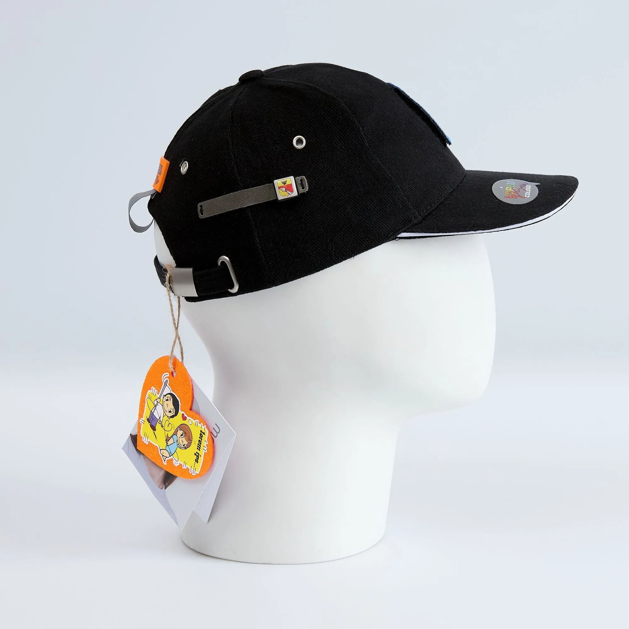 Бейсболка Classic, красная с белым кантом