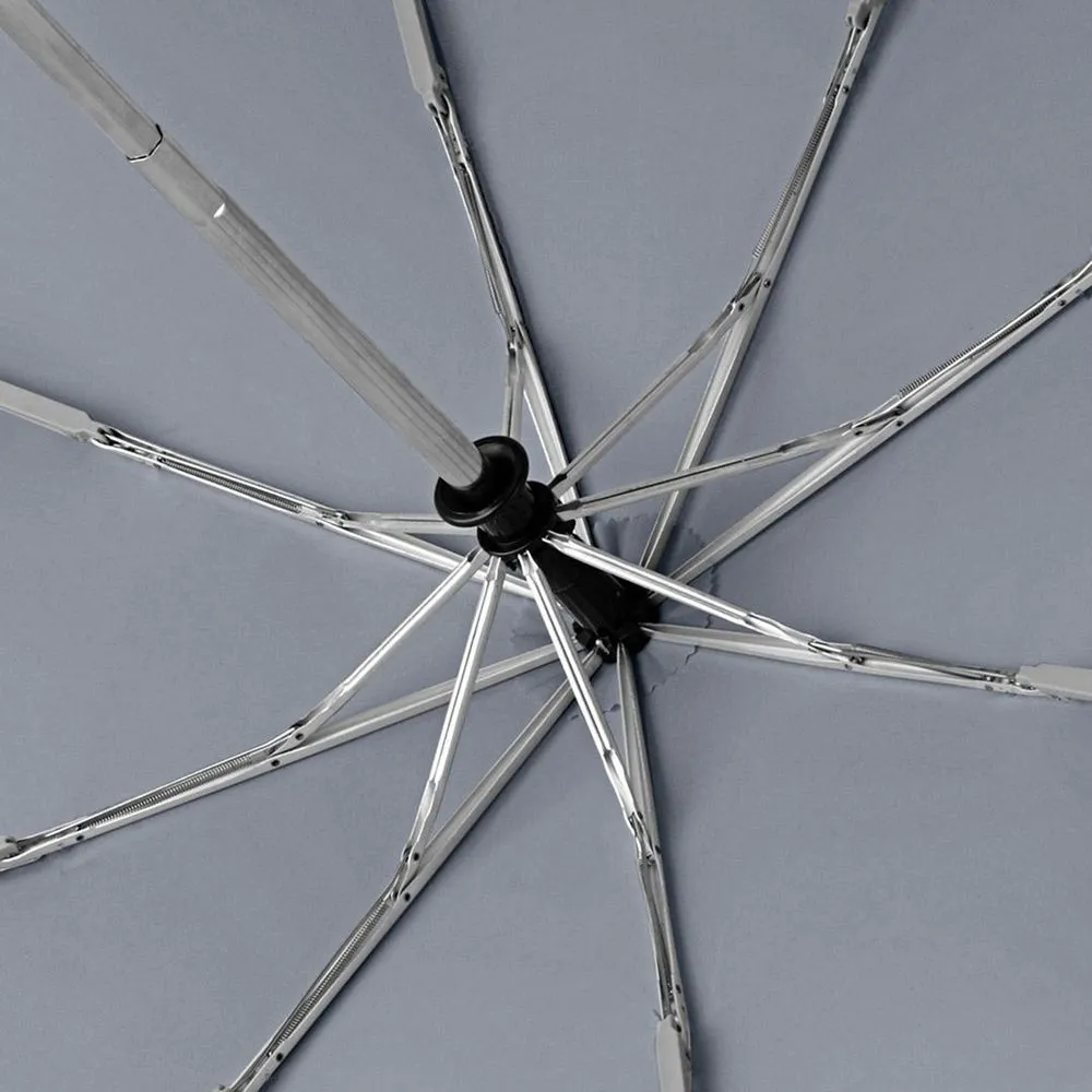 Складные зонты с логотипом с печатью логотипа. Зонт складной AOC по цене 2 255 ₽ руб. (артикул 7106.11) Зонт складной AOC, серый