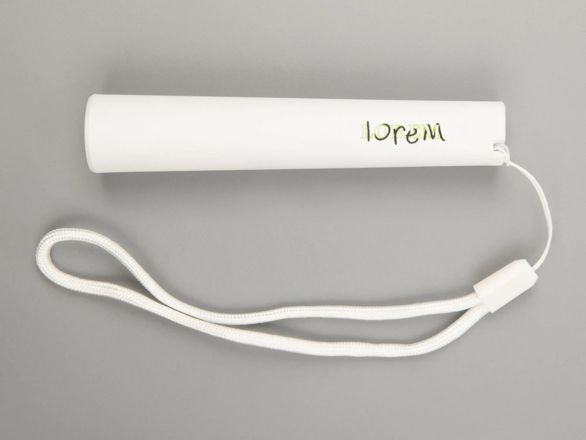 Фонарик аккумуляторный Falkirk, белый