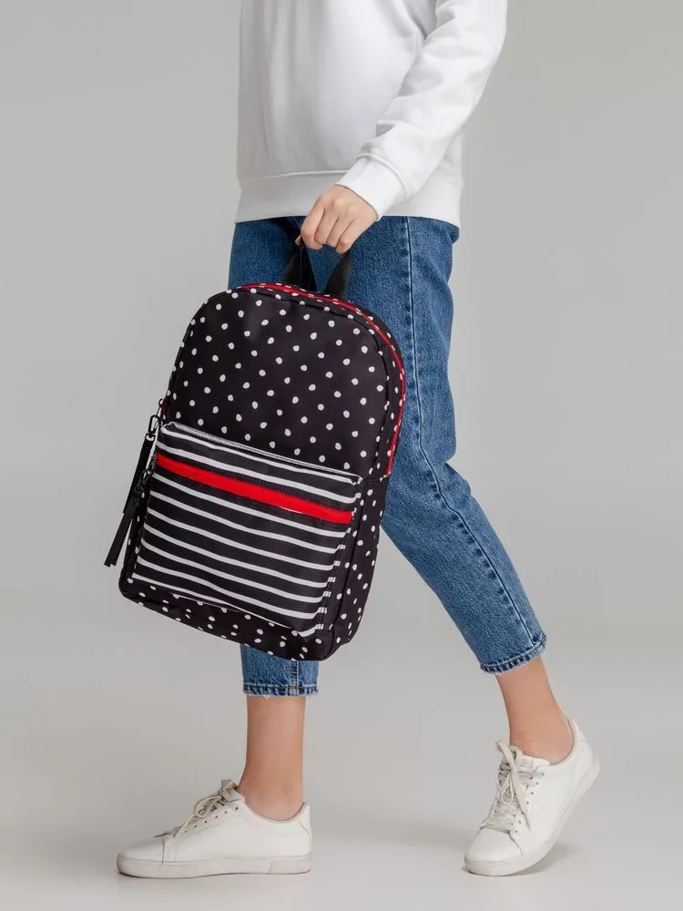 Рюкзаки с печатью логотипа. Рюкзак Polka Dot по цене 1 107 ₽ руб. (артикул 71494.30) Рюкзак Polka Dot