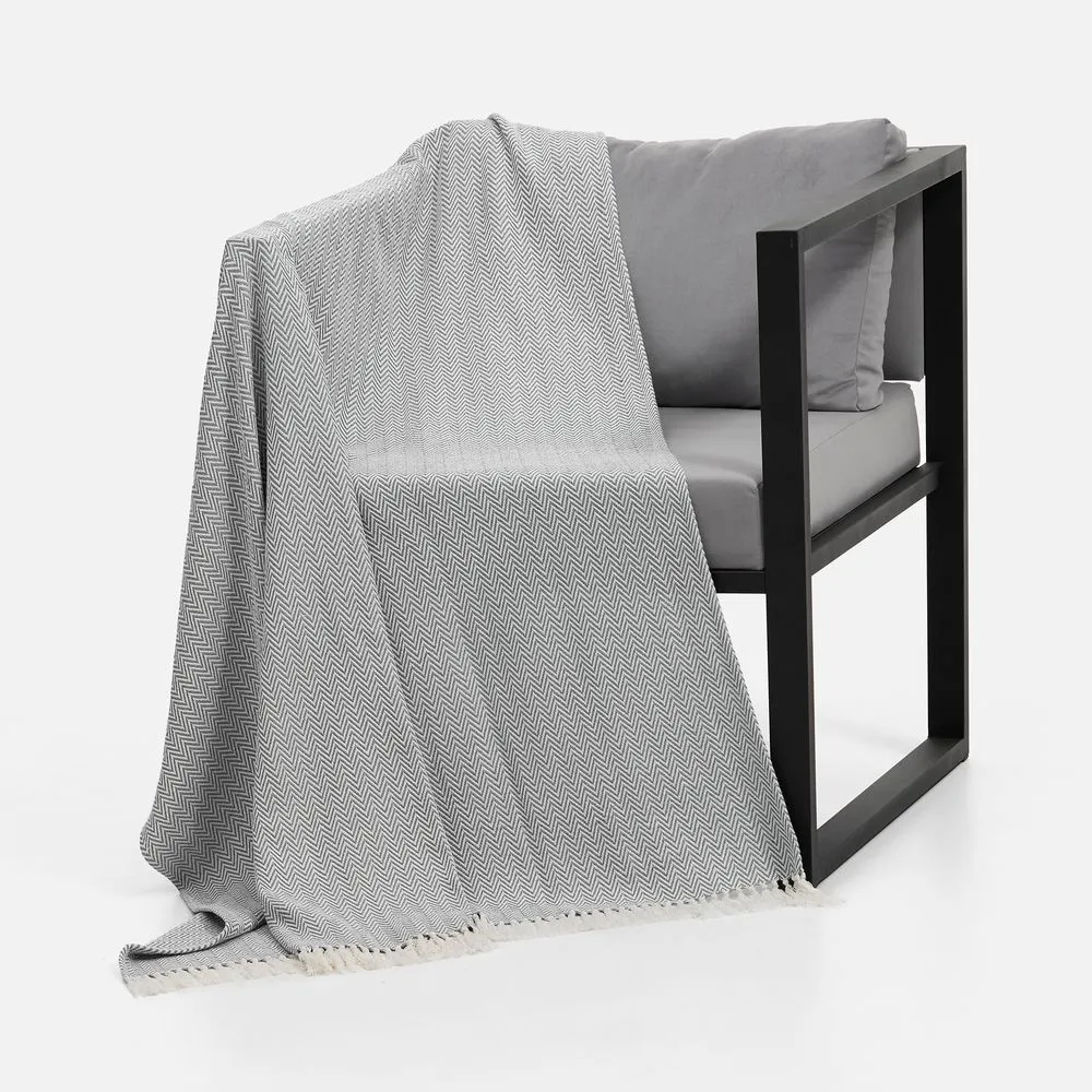 Плед Landour, серый