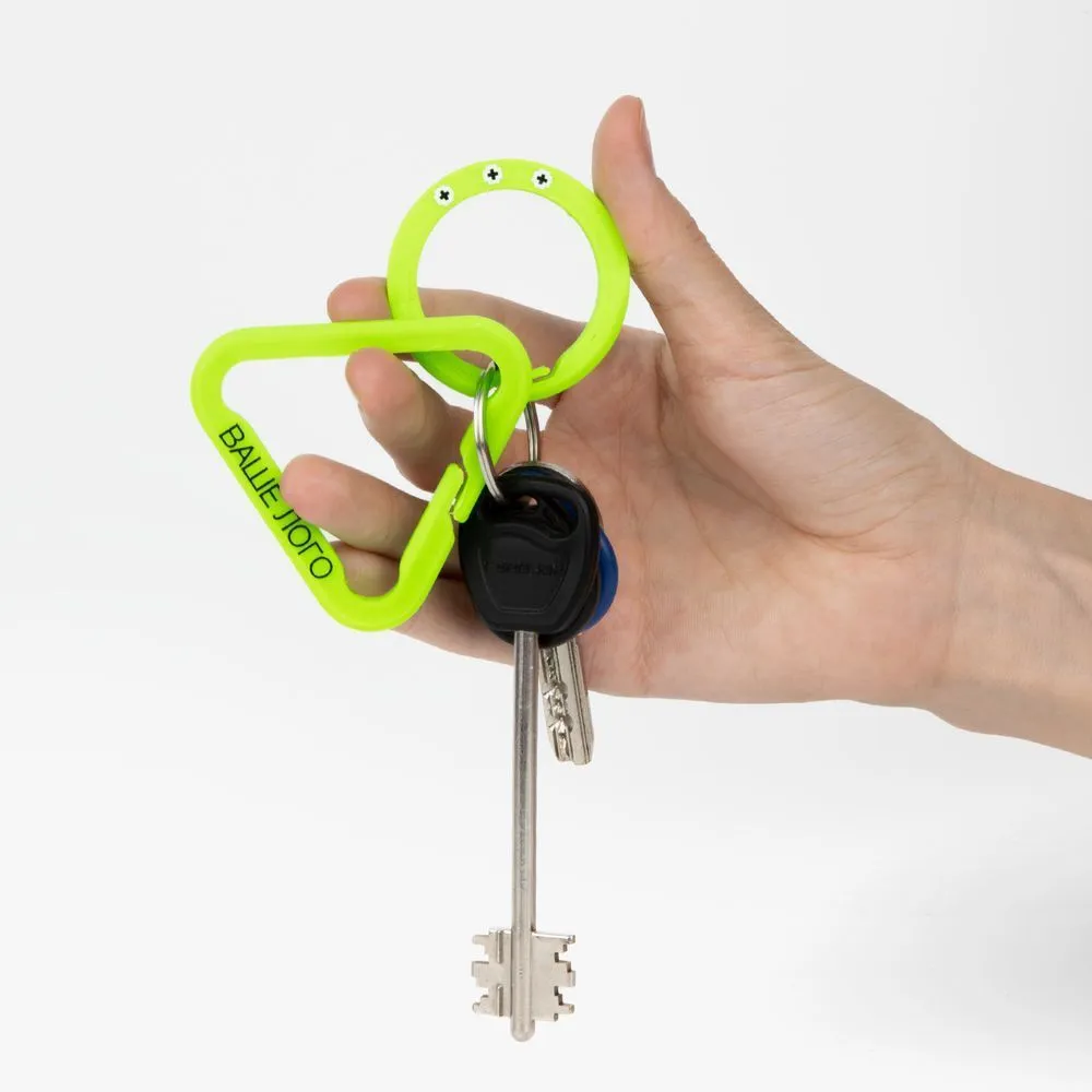 Брелок Impreso, 3D-печать на заказ, круг