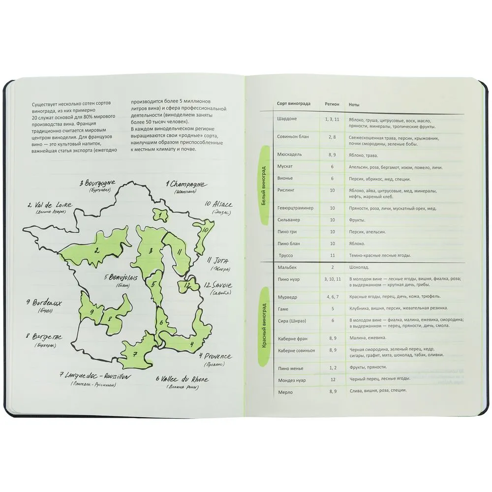 Ежедневник "Культура пития", серый