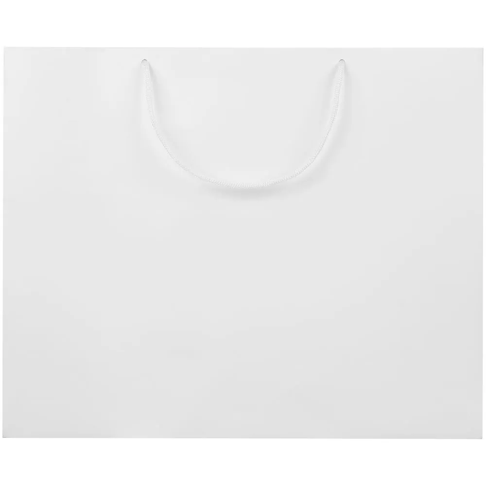 Пакет бумажный с ламинацией Lami Tote L, белый