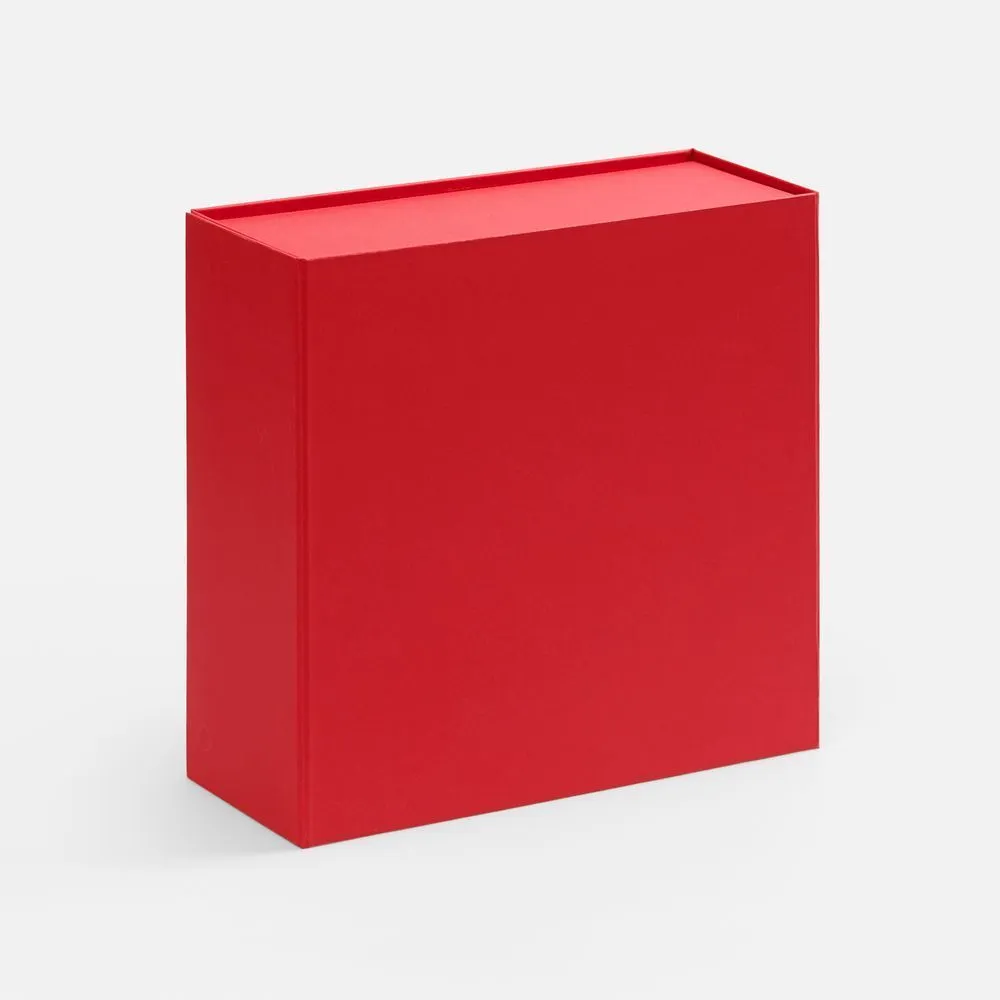 Коробка складная Quadra Fold, красная