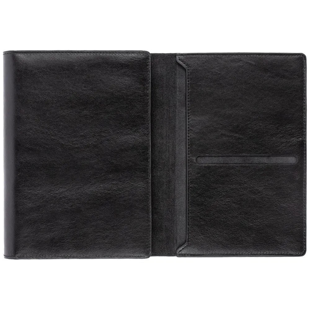 Ежедневники с логотипом с печатью логотипа. Ежедневник-портфолио Napoli, недатированный по цене 6 919 ₽ руб. (артикул 55601.30) Ежедневник-портфолио Napoli, недатированный, черный