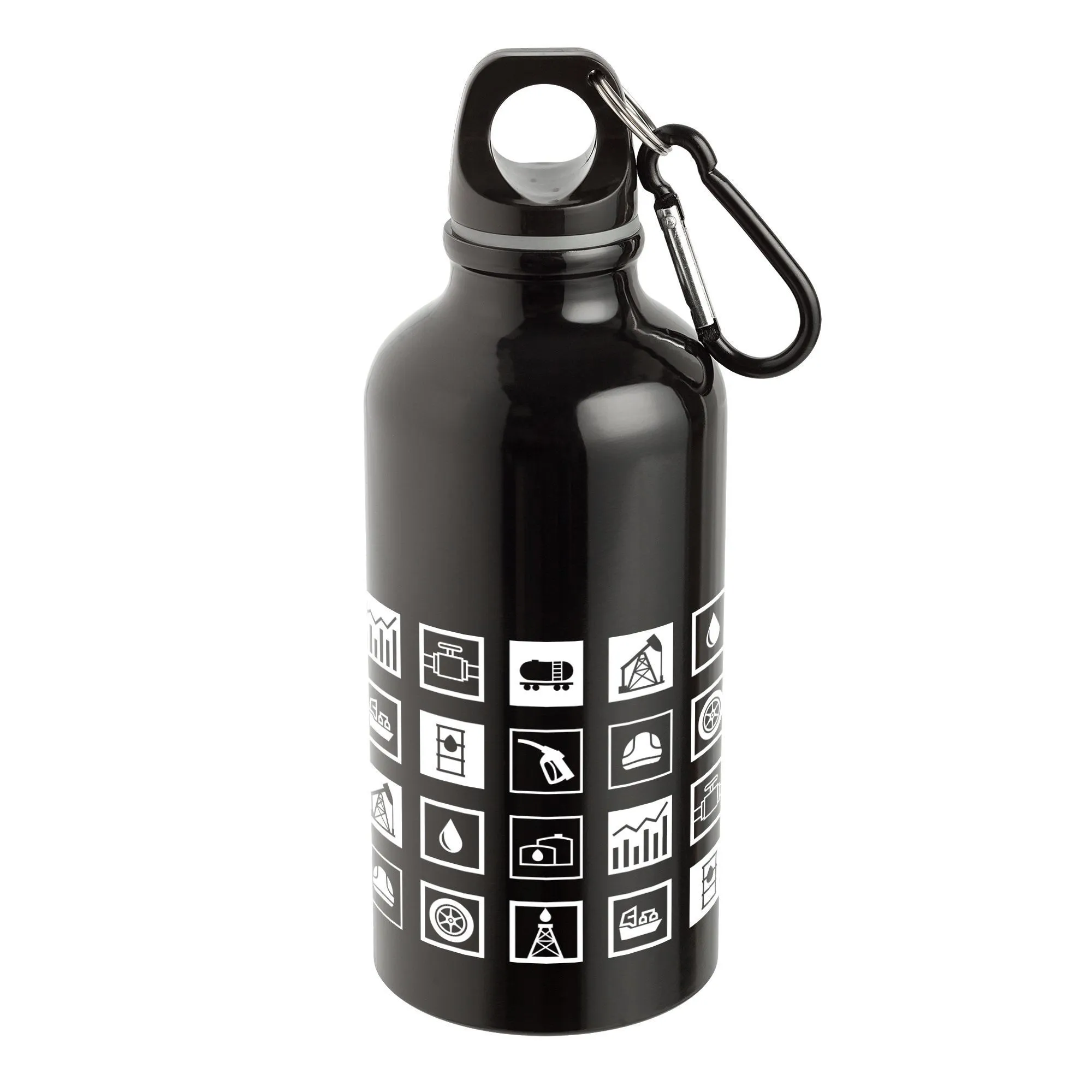 Бутылка для спорта Re-Source, черная