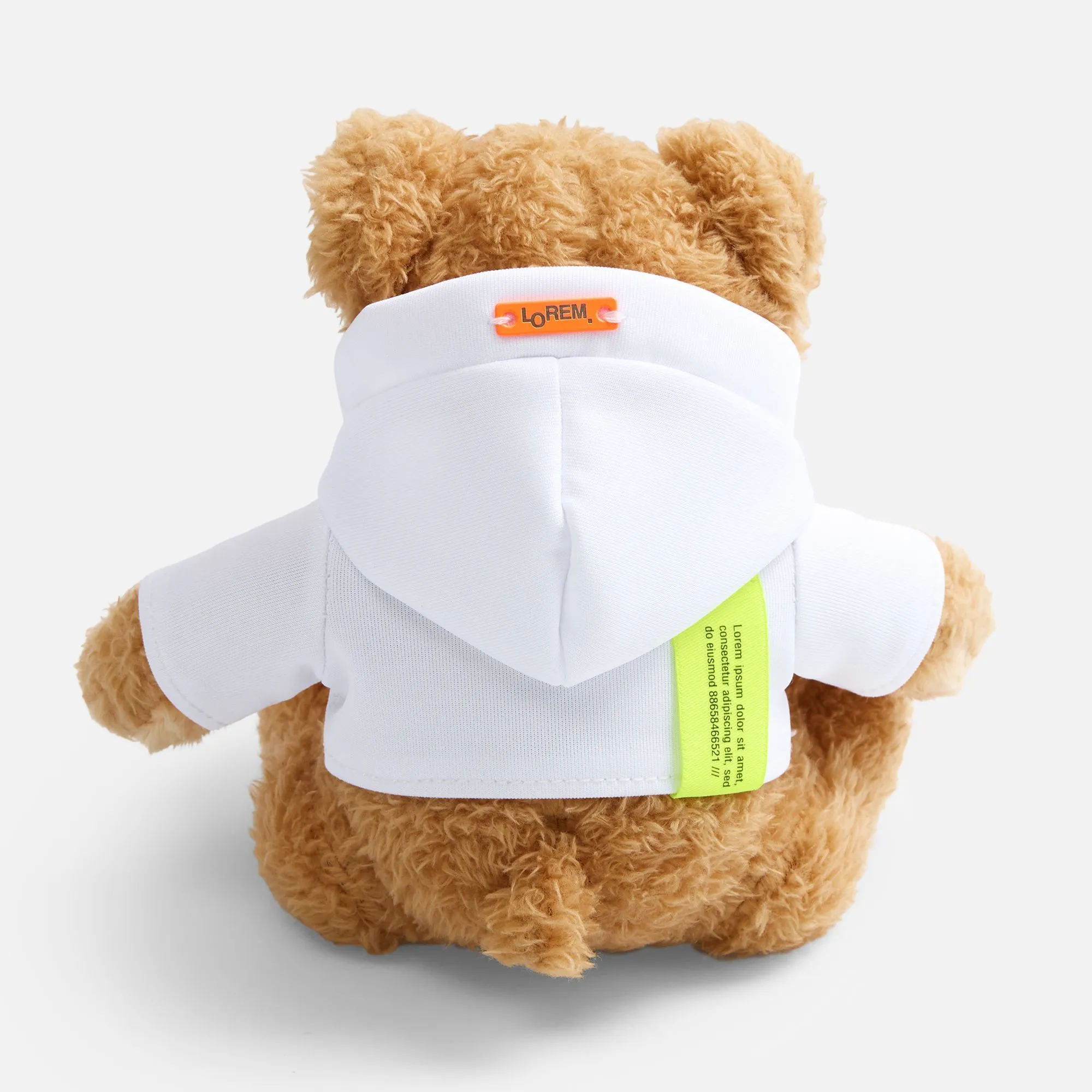 Мягкая игрушка «Мишка Cuddleton» в белом худи