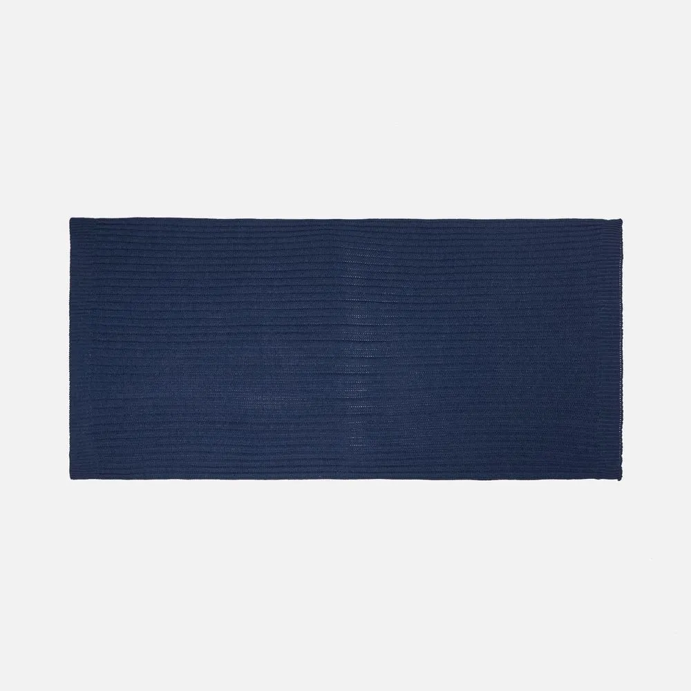 Плед Termoment, синий меланж