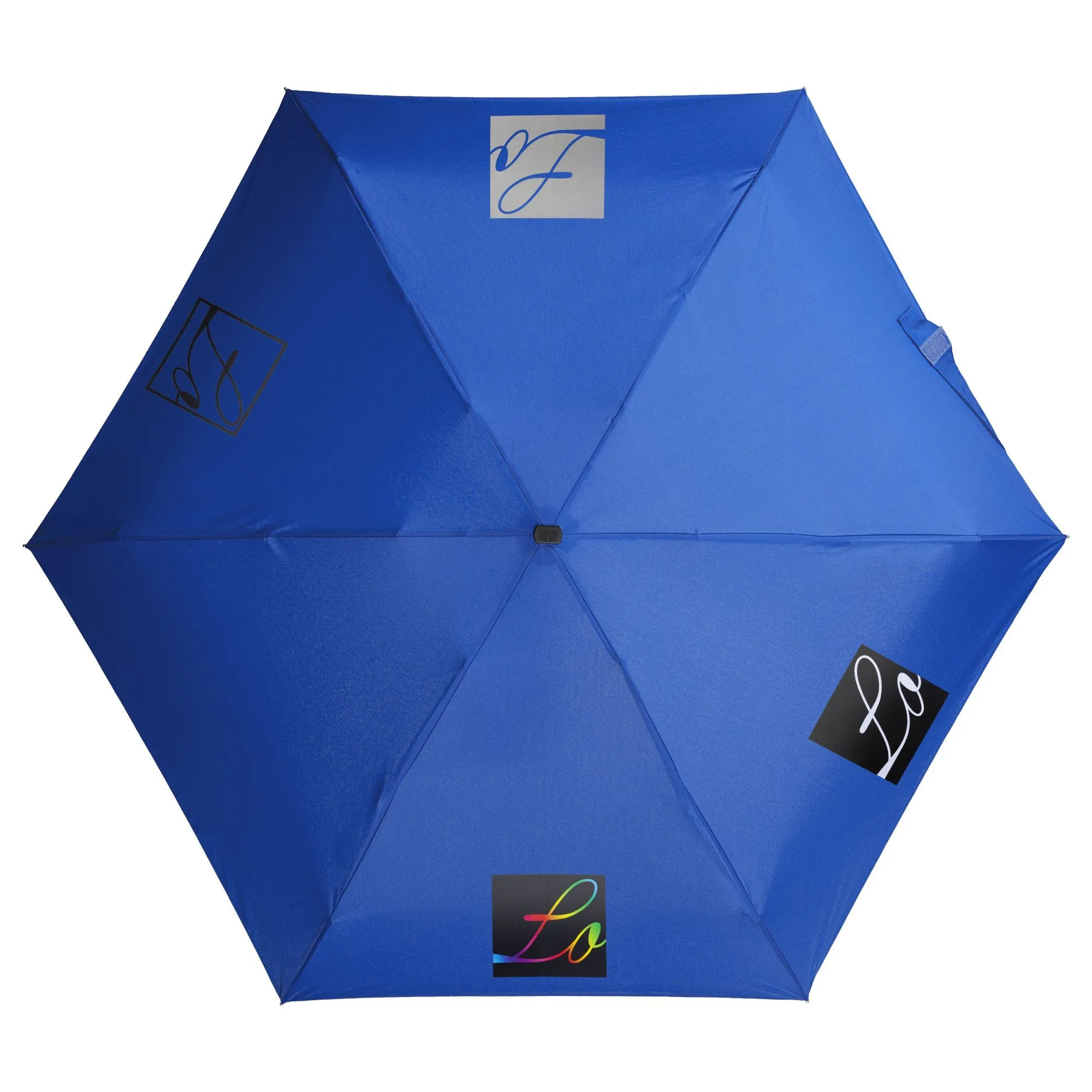 Зонт складной Five, синий