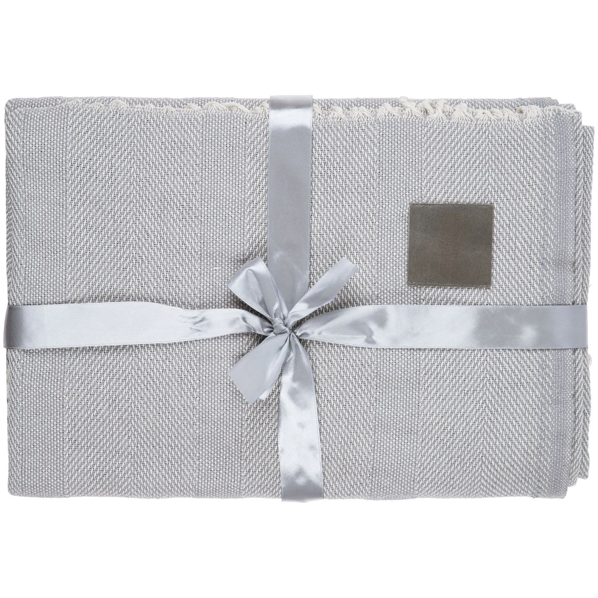 Лейбл кожаный Sinatu, L, серый