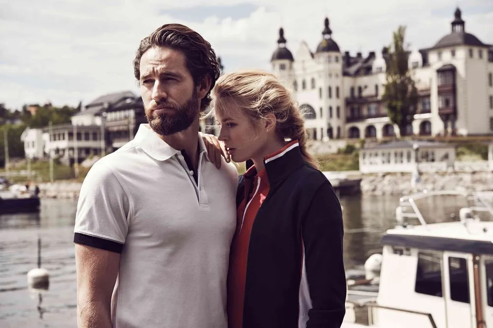 Футболки поло с печатью логотипа. Рубашка поло мужская Anderson по цене 3 415 ₽ руб. (артикул 6551.50) Рубашка поло мужская Anderson, красная