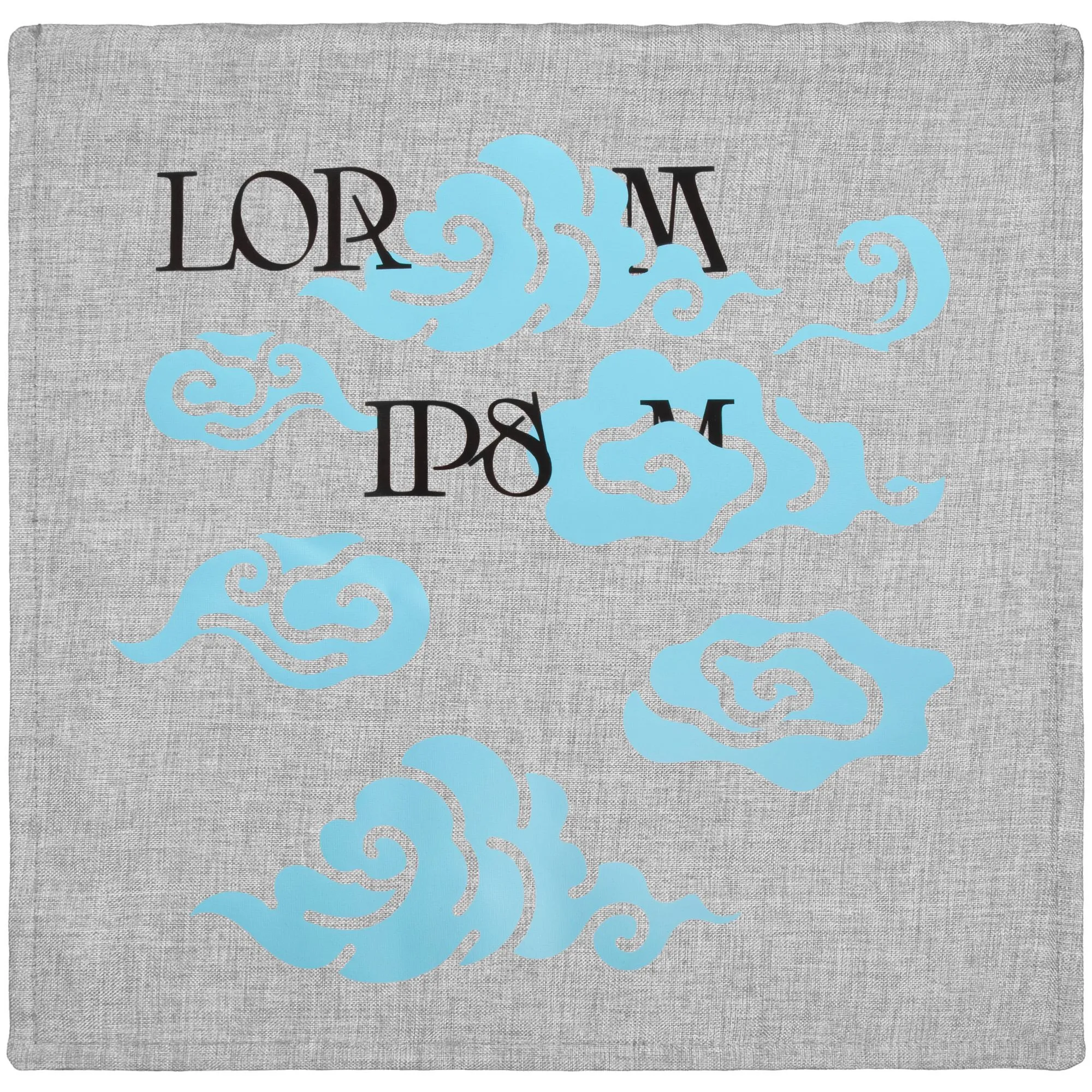 Подушка Settle In, серая