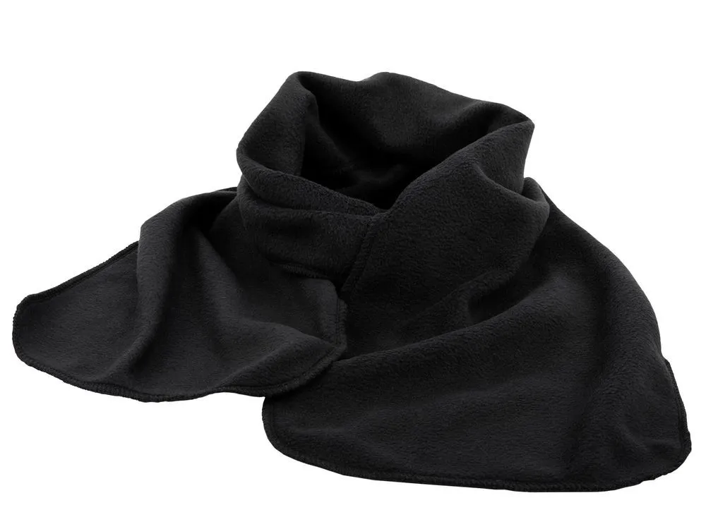 Шарфы с печатью логотипа. Шарф Fleecy по цене 391 ₽ руб. (артикул 17482.30) Шарф Fleecy, черный