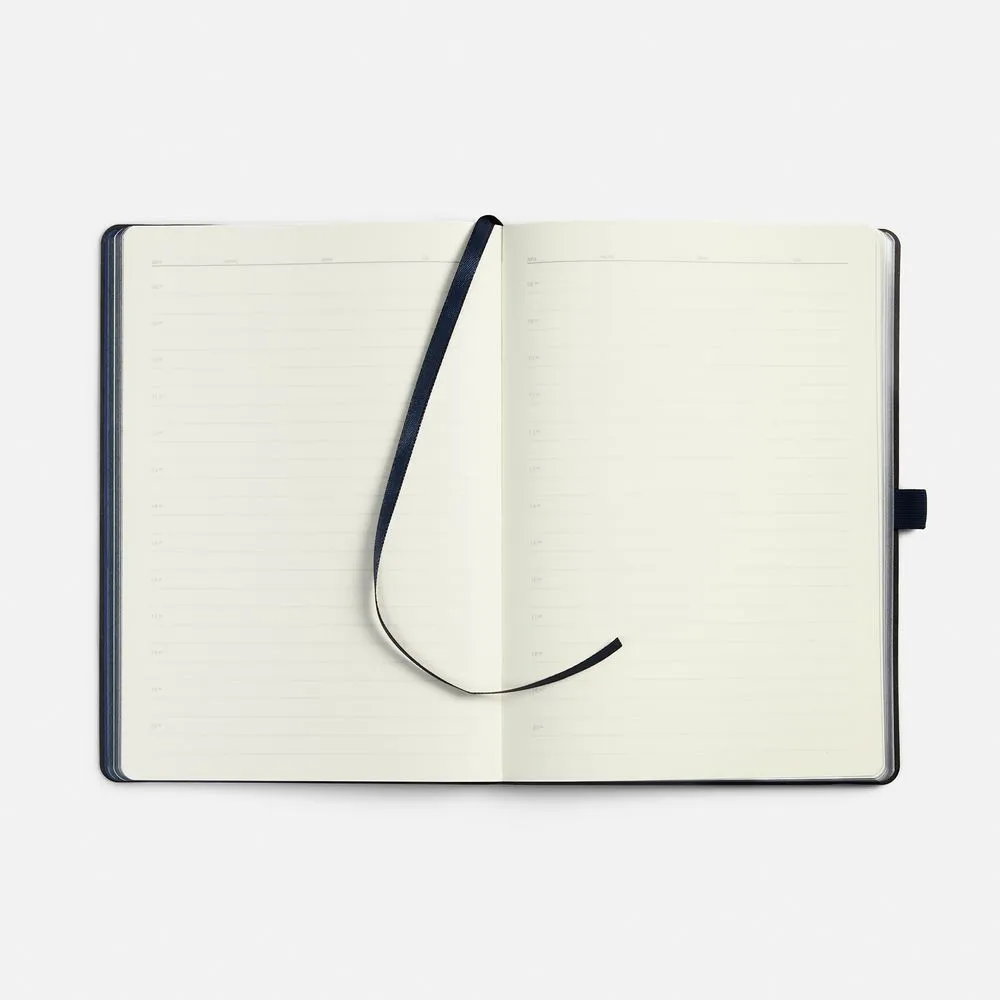 Ежедневники с логотипом с печатью логотипа. Ежедневник Peel Flex, недатированный по цене 939 ₽ руб. (артикул 26687.40) Ежедневник Peel Flex, недатированный, синий