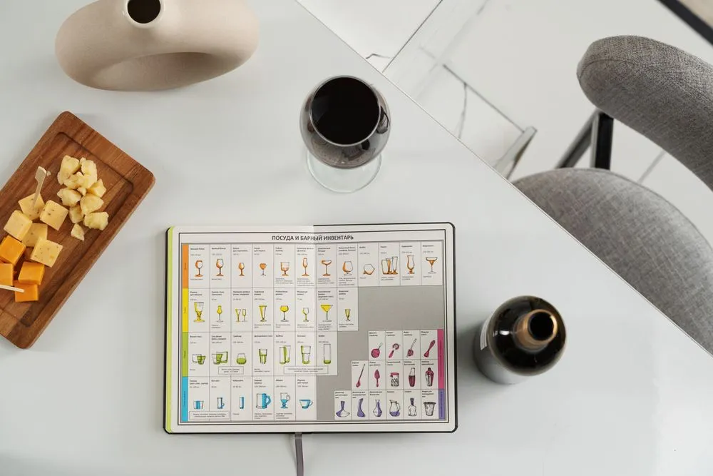 Ежедневник "Культура пития", серый