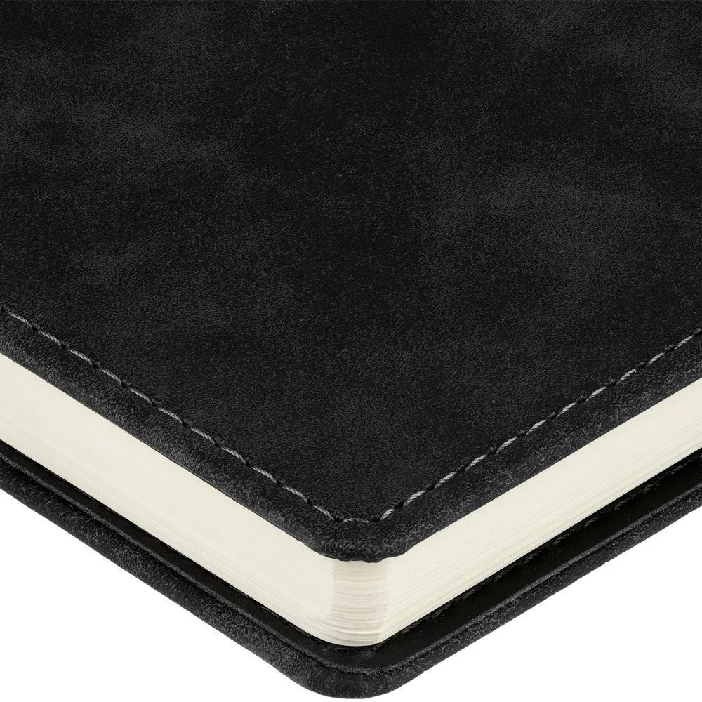 Ежедневник Spring Urban на заказ, недатированный, черный