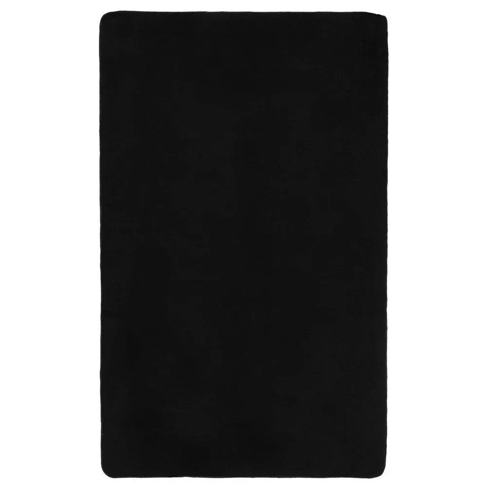Флисовый плед Warm&Peace XL, черный