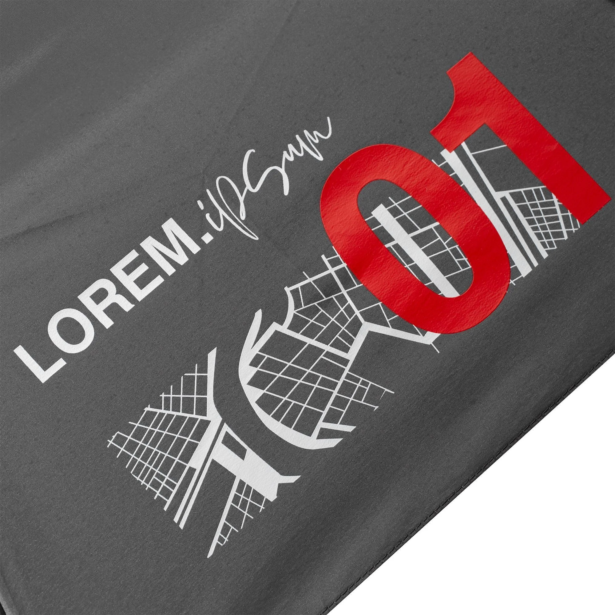 Зонт складной Monsoon, серый