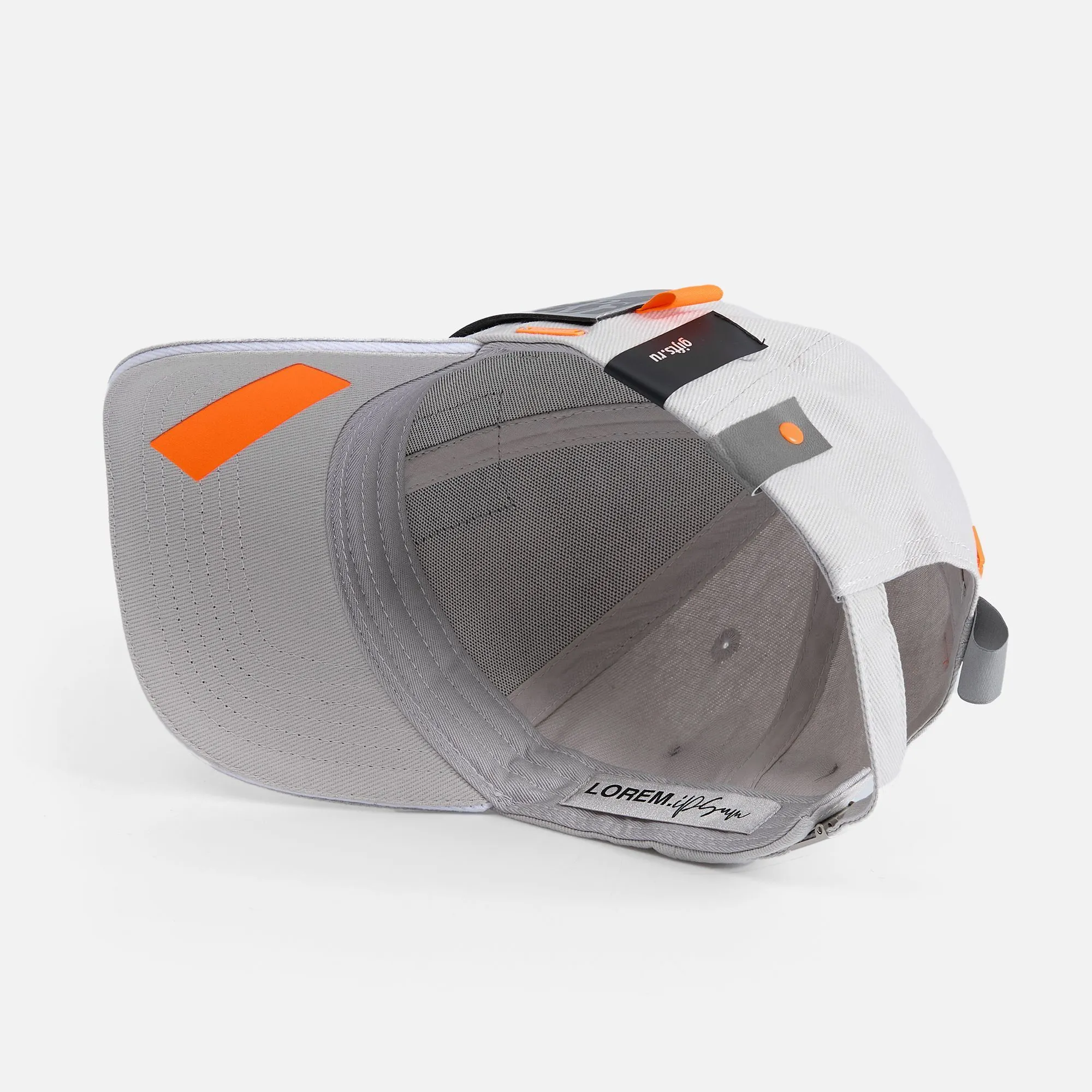 Бейсболка Spiker, ярко-синяя с белым