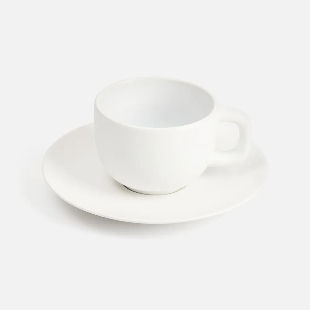 Чайные наборы с печатью логотипа. Чайная пара Stansa по цене 456 ₽ руб. (артикул 18275.60) Чайная пара Stansa, белая