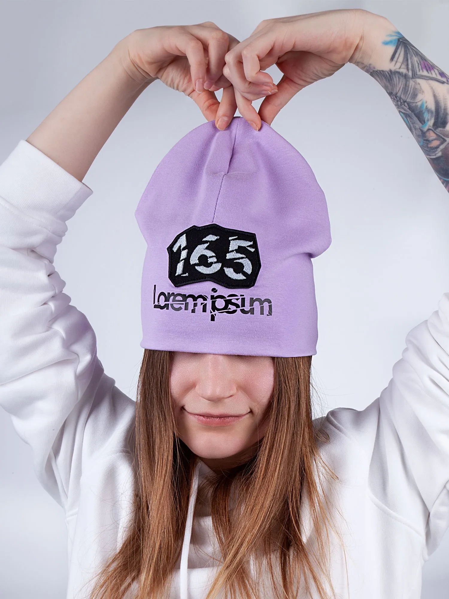 Шапка HeadOn, ver.2, сиреневая