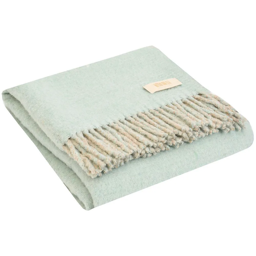 Пледы с логотипом с печатью логотипа. Плед Mumbai Duo по цене 12 081 ₽ руб. (артикул 16342.14) Плед Mumbai Duo, голубой