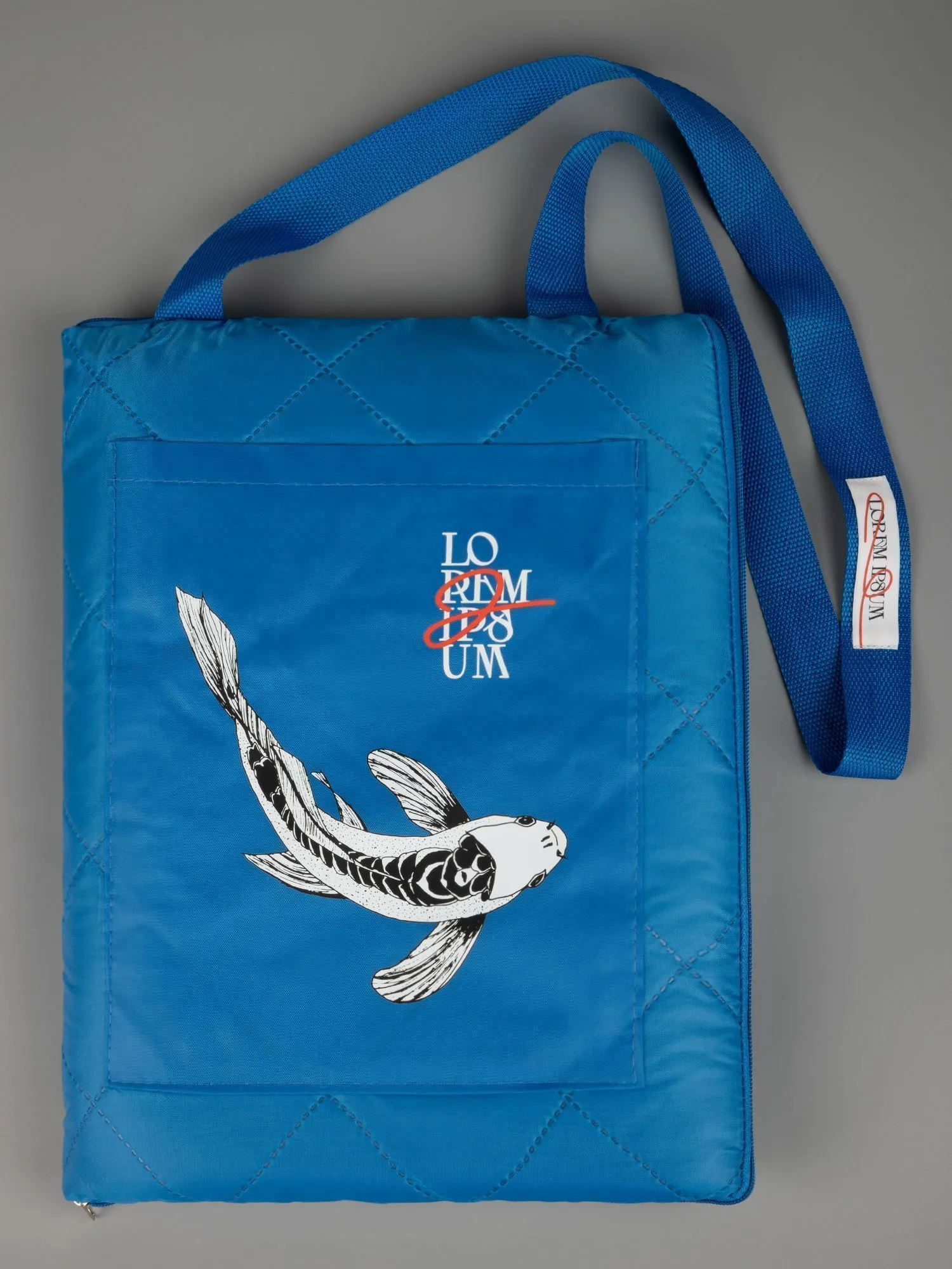 Плед для пикника Soft & Dry 2, ярко-синий