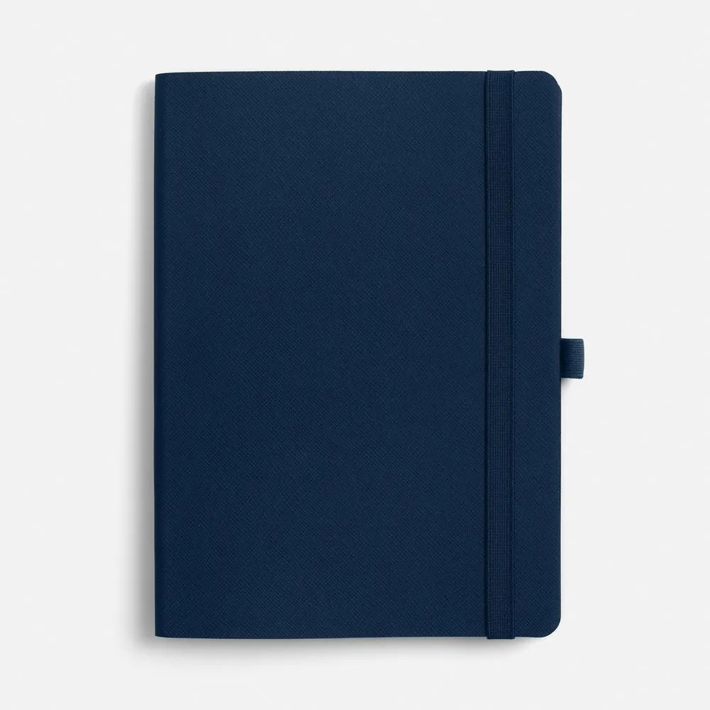 Ежедневники с логотипом с печатью логотипа. Ежедневник Peel Flex, недатированный по цене 939 ₽ руб. (артикул 26687.40) Ежедневник Peel Flex, недатированный, синий