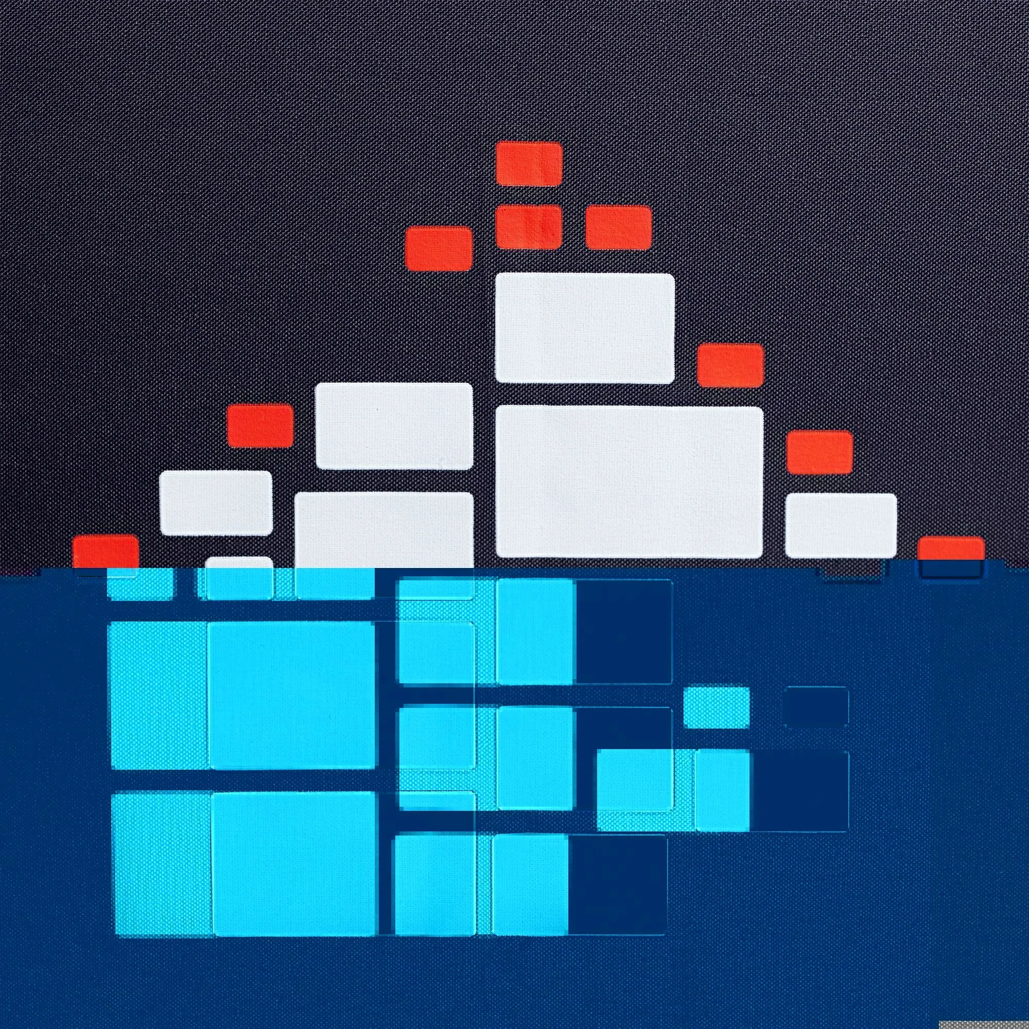 Зонт наоборот Style, трость, черный