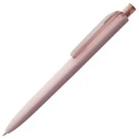 Ручка шариковая Prodir DS8 PRR-T Soft Touch, розовая с логотипом