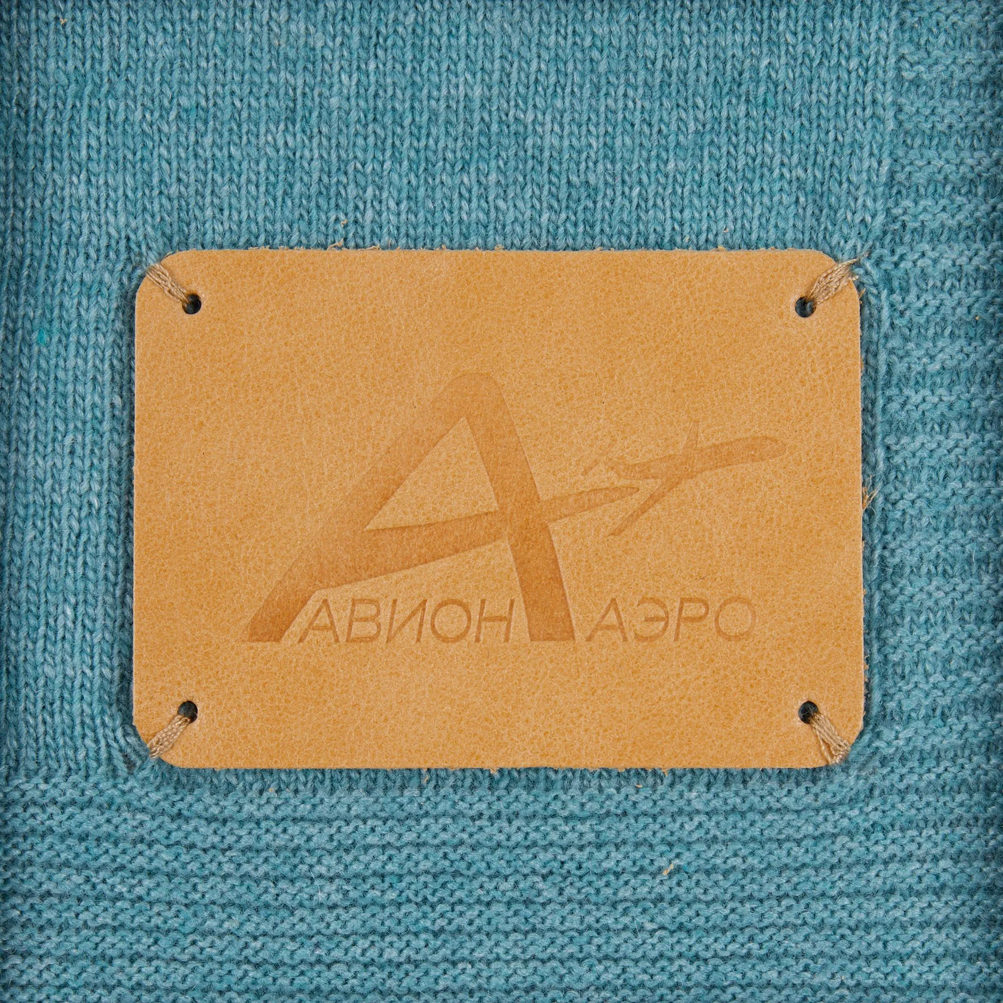 Плед-Палантин Territ, светло-бирюзовый