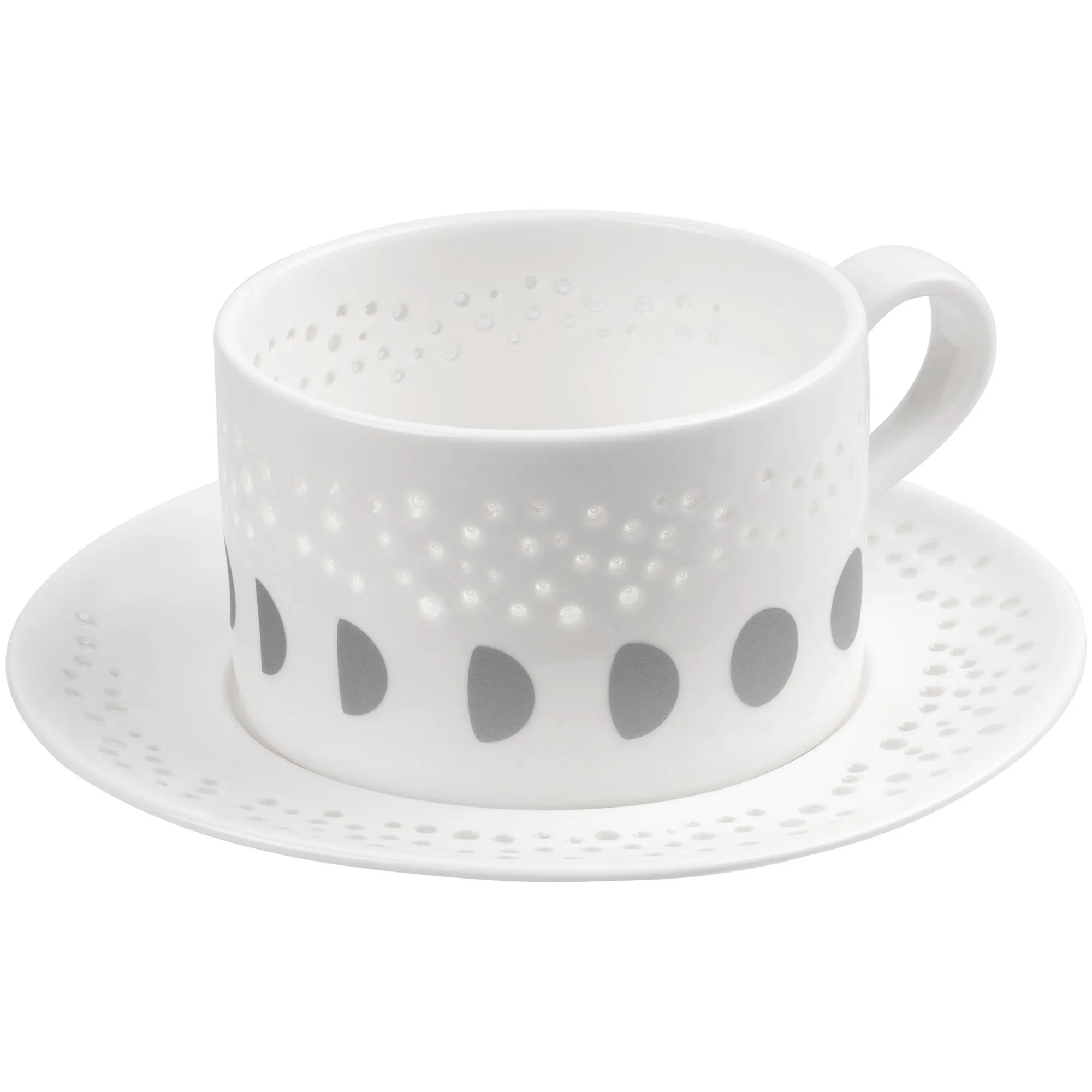 Чайные наборы с печатью логотипа. Чайная пара Coralli Luziano по цене 1 511 ₽ руб. (артикул 15120.60) Чайная пара Coralli Luziano, белая