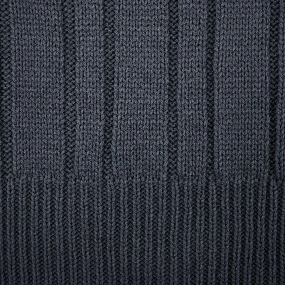 Шарфы с печатью логотипа. Шарф Knit Beat по цене 960 ₽ руб. (артикул 19892.29) Шарф Knit Beat, серый (графит)