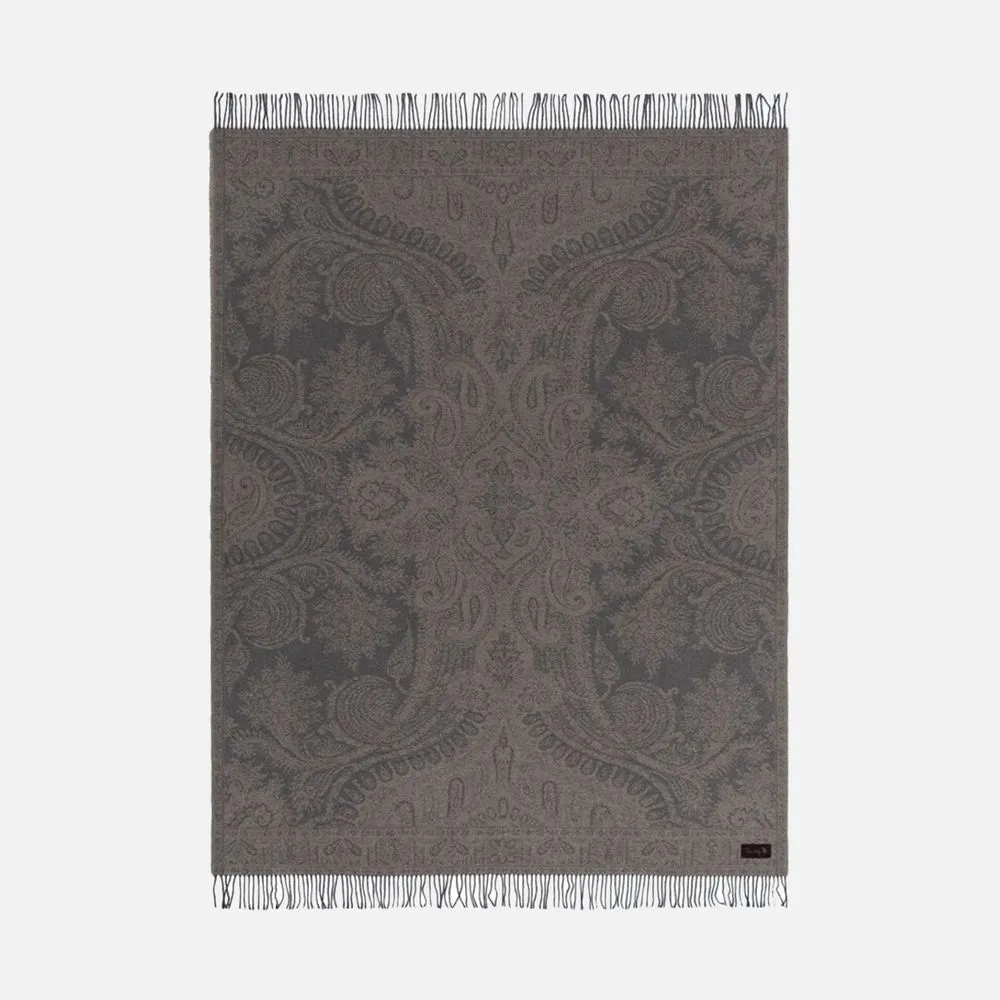 Плед Magnolia, коричневый