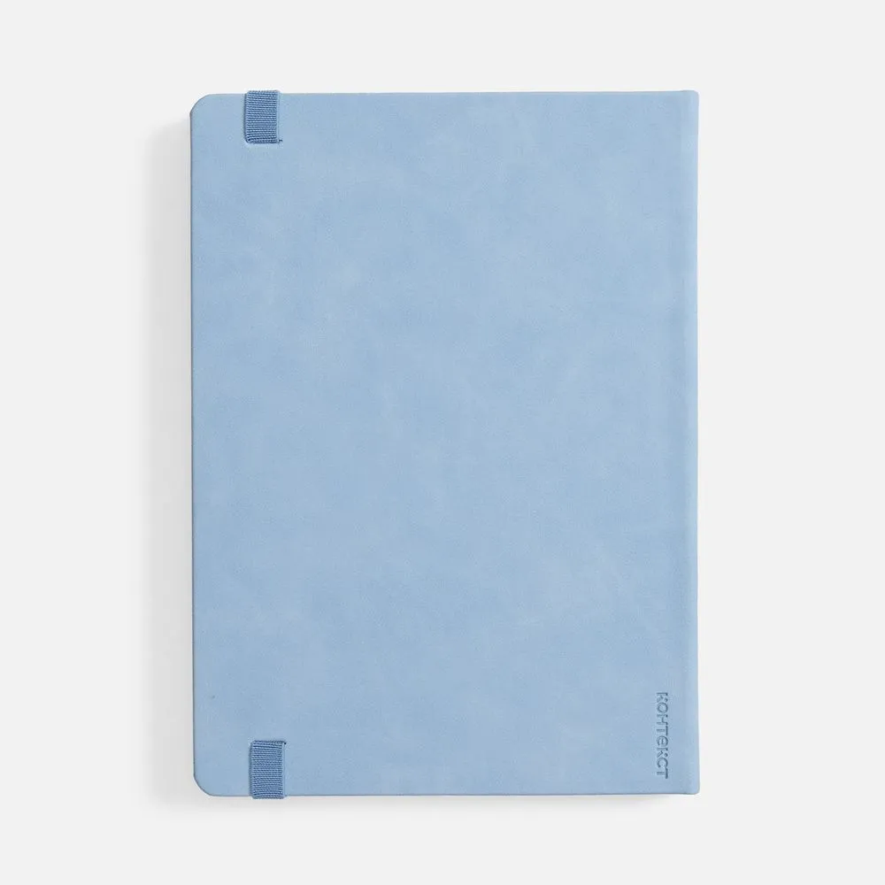 Ежедневник Urban Hard, недатированный, голубой