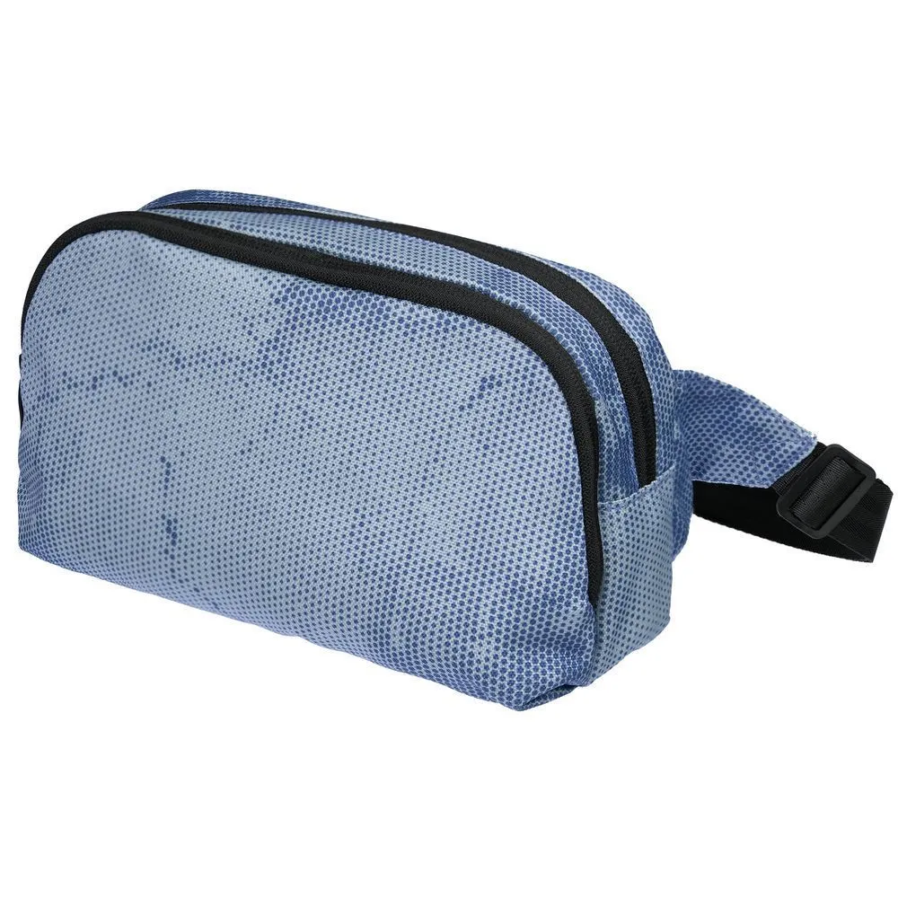 Сумки с принтом с печатью логотипа. Поясная сумка Blue Marble по цене 613 ₽ руб. (артикул 71487.14) Поясная сумка Blue Marble