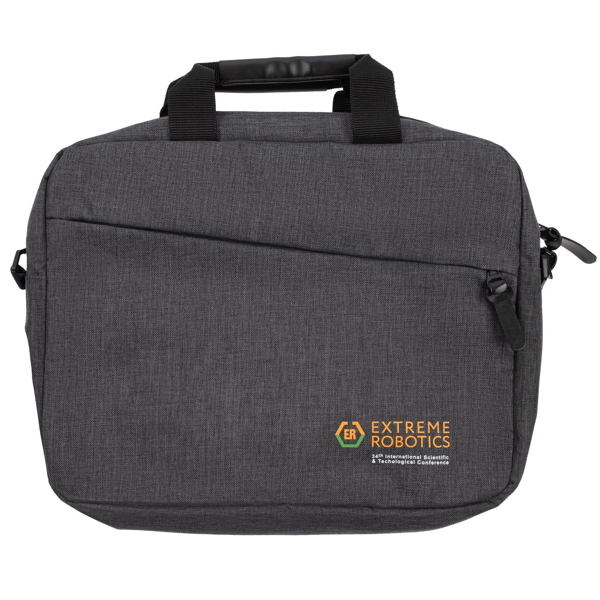 Конференц-сумка The First, темно-серая
