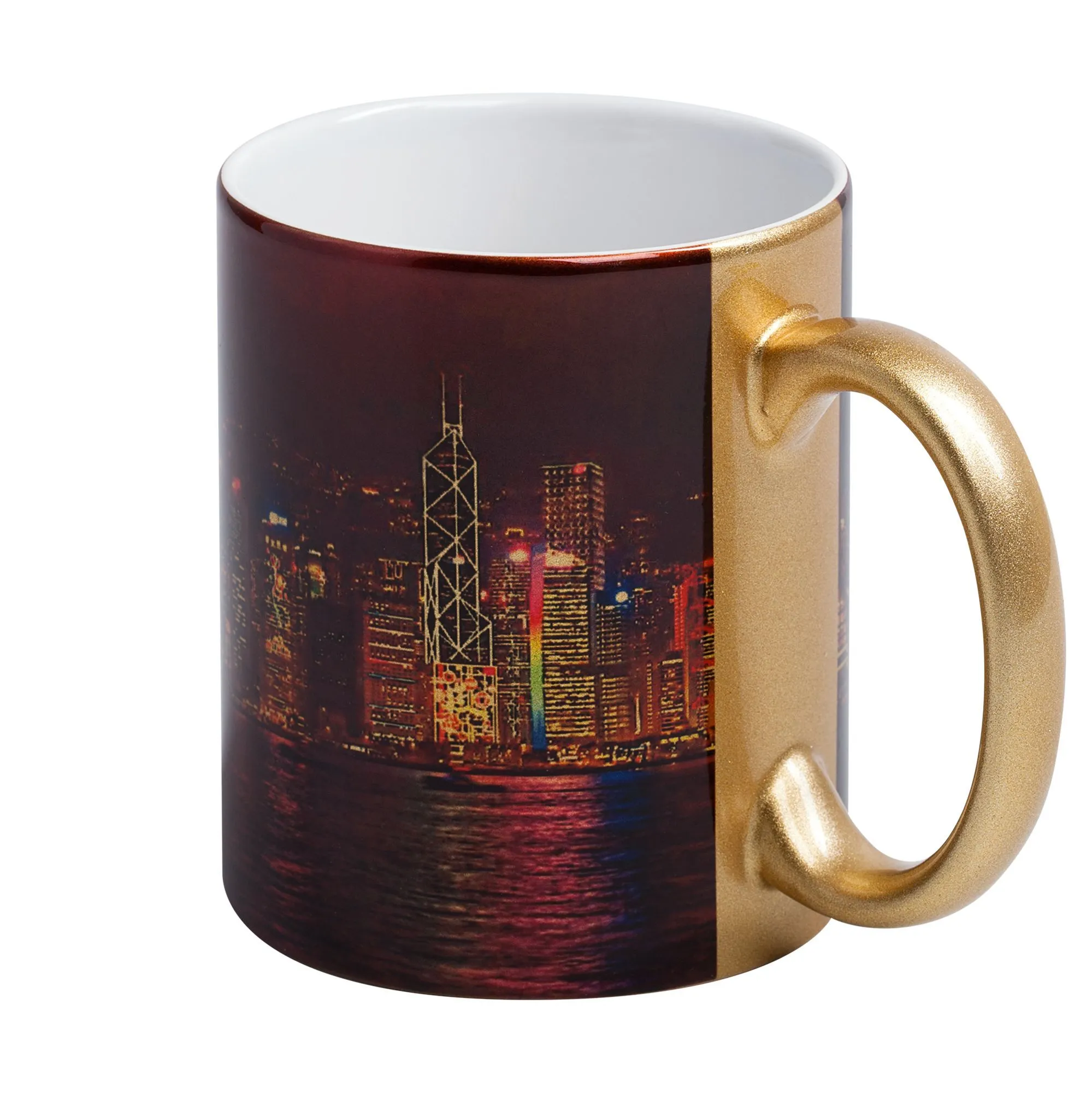 Кружка Ore для сублимационной печати, золотистая