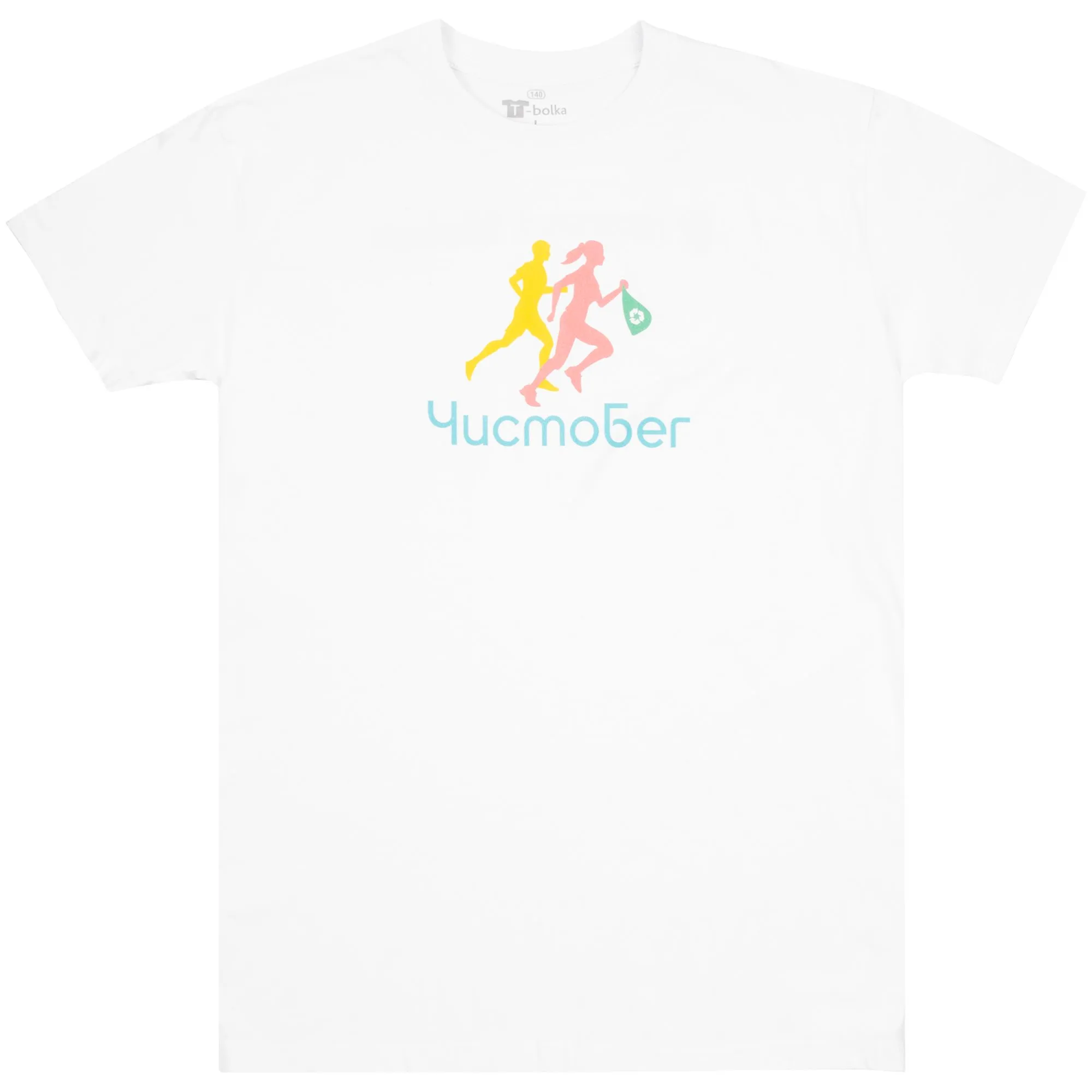 Футболка унисекс T-Bolka 160, белая