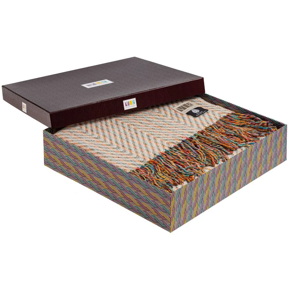 Пледы с логотипом с печатью логотипа. Плед Brera Naturele по цене 14 787 ₽ руб. (артикул 10683.60) Плед Brera Naturele, бежевый