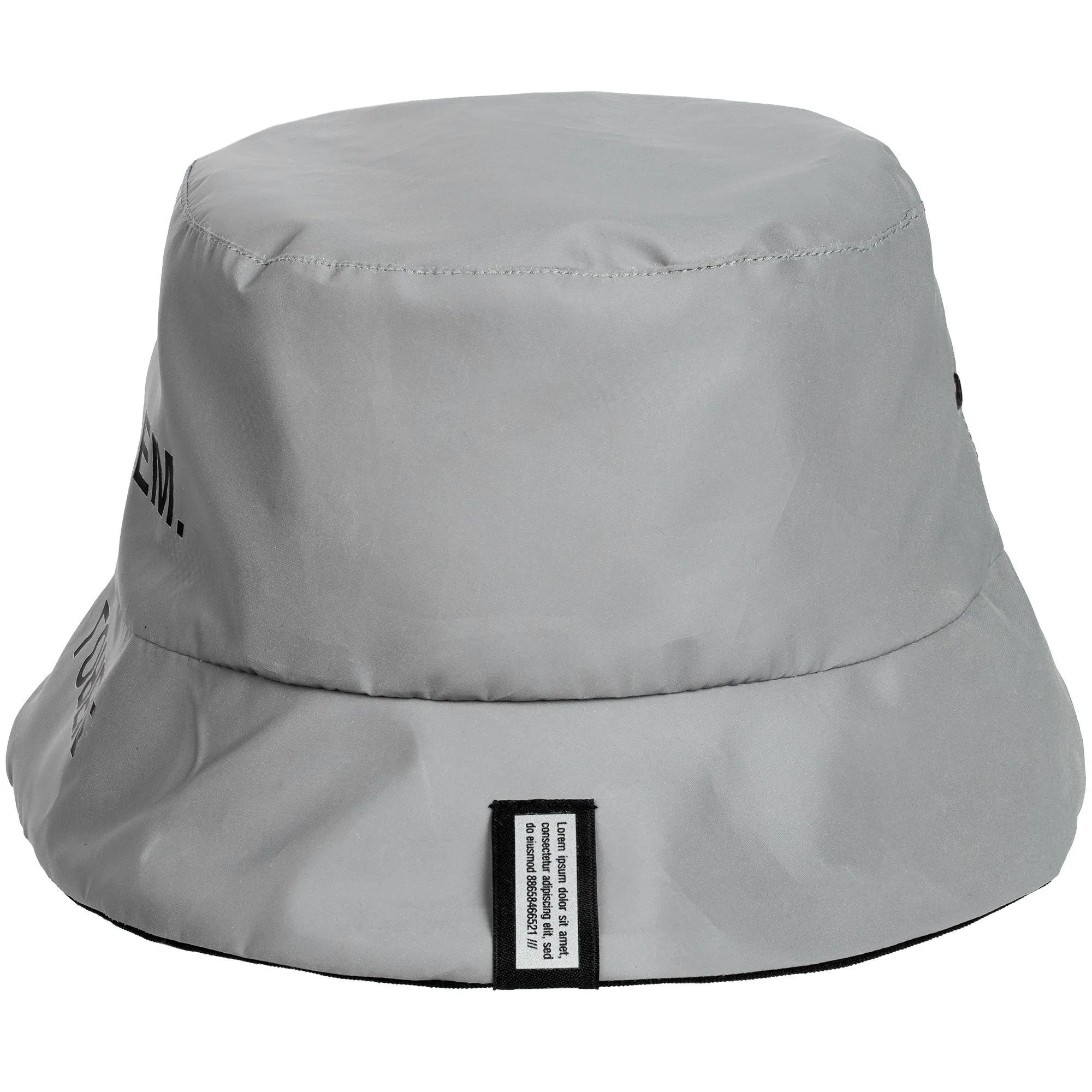 Панама Manifest из светоотражающей ткани, серая