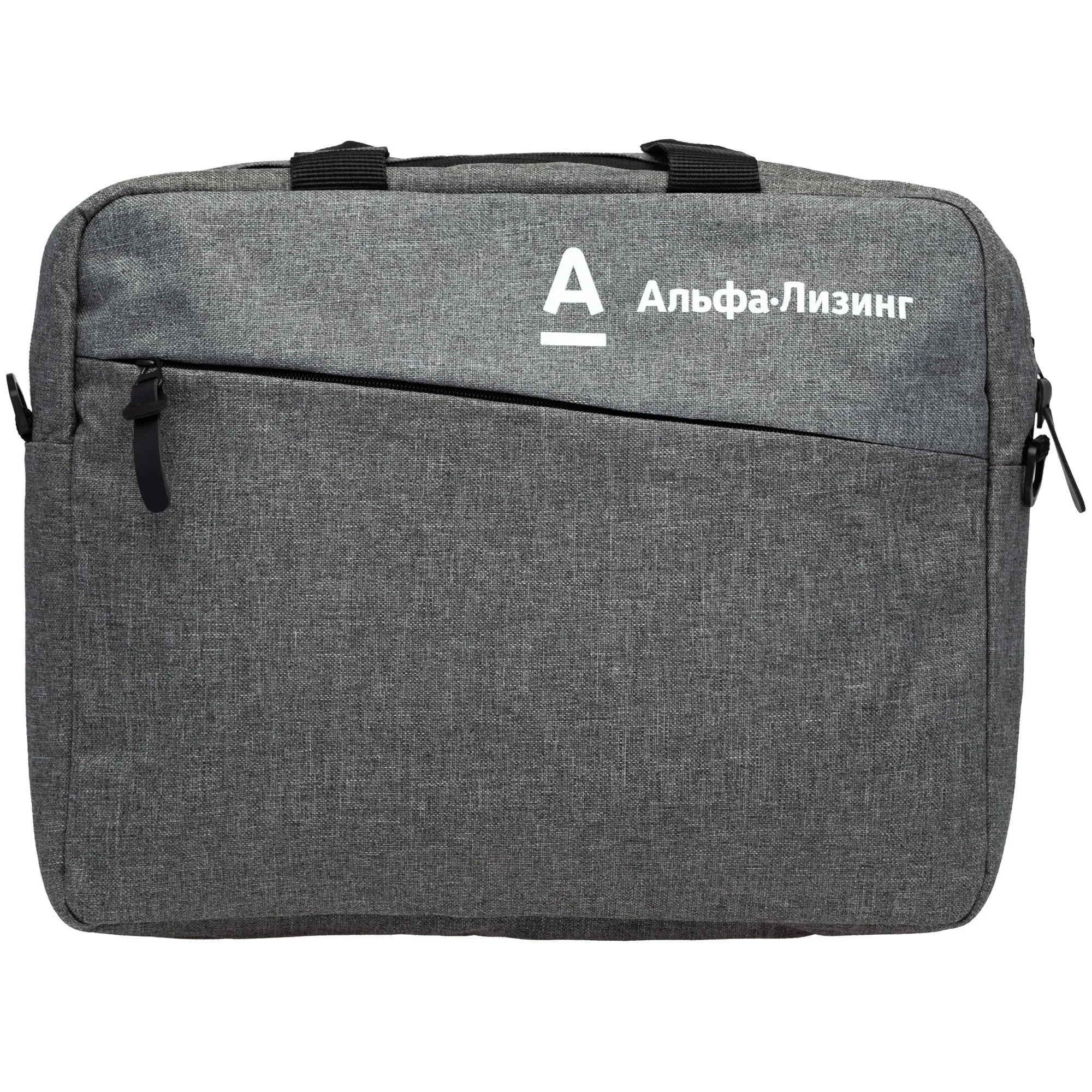 Сумка для ноутбука The First, серая