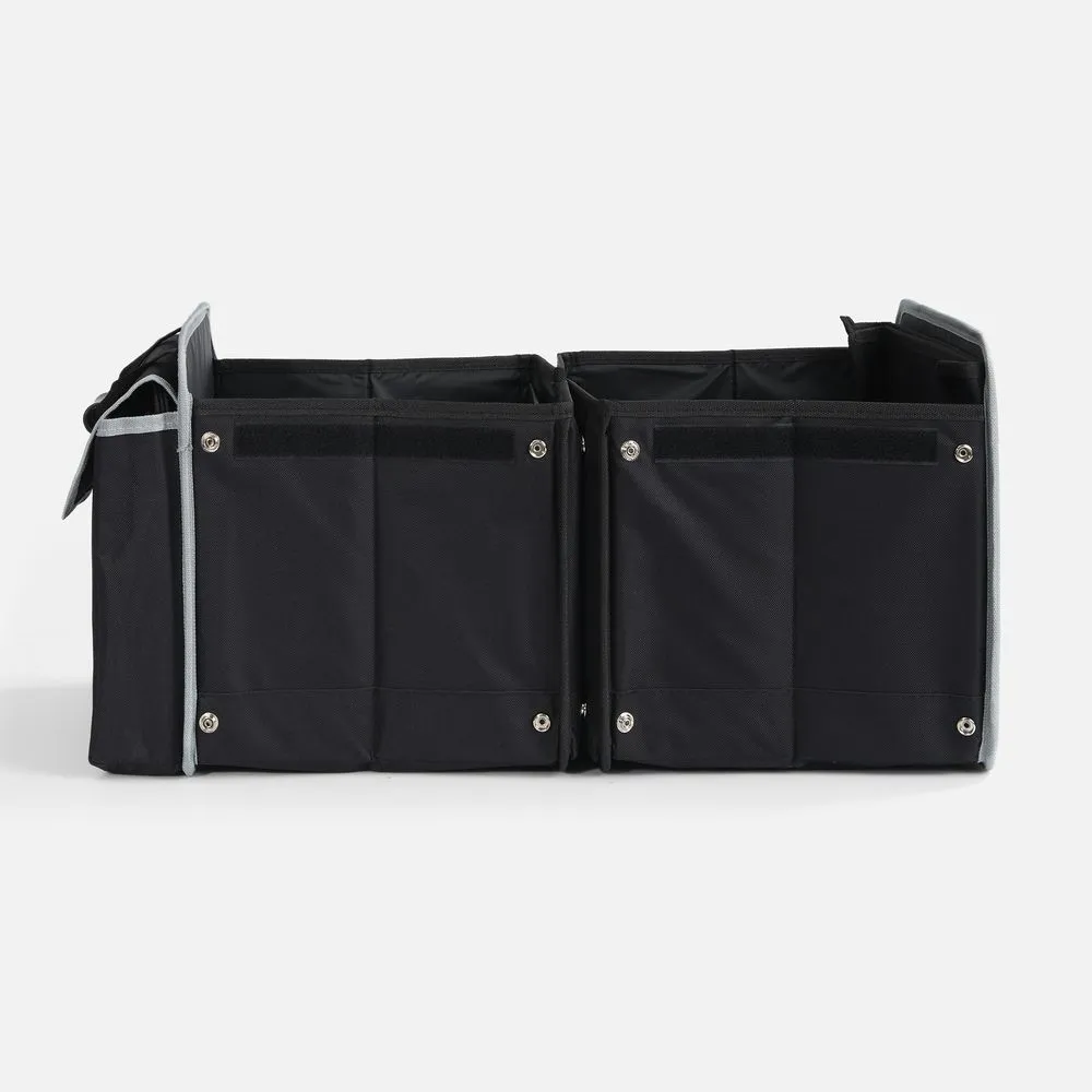 Органайзер в багажник с сумкой-холодильником Arranger, черный с серым