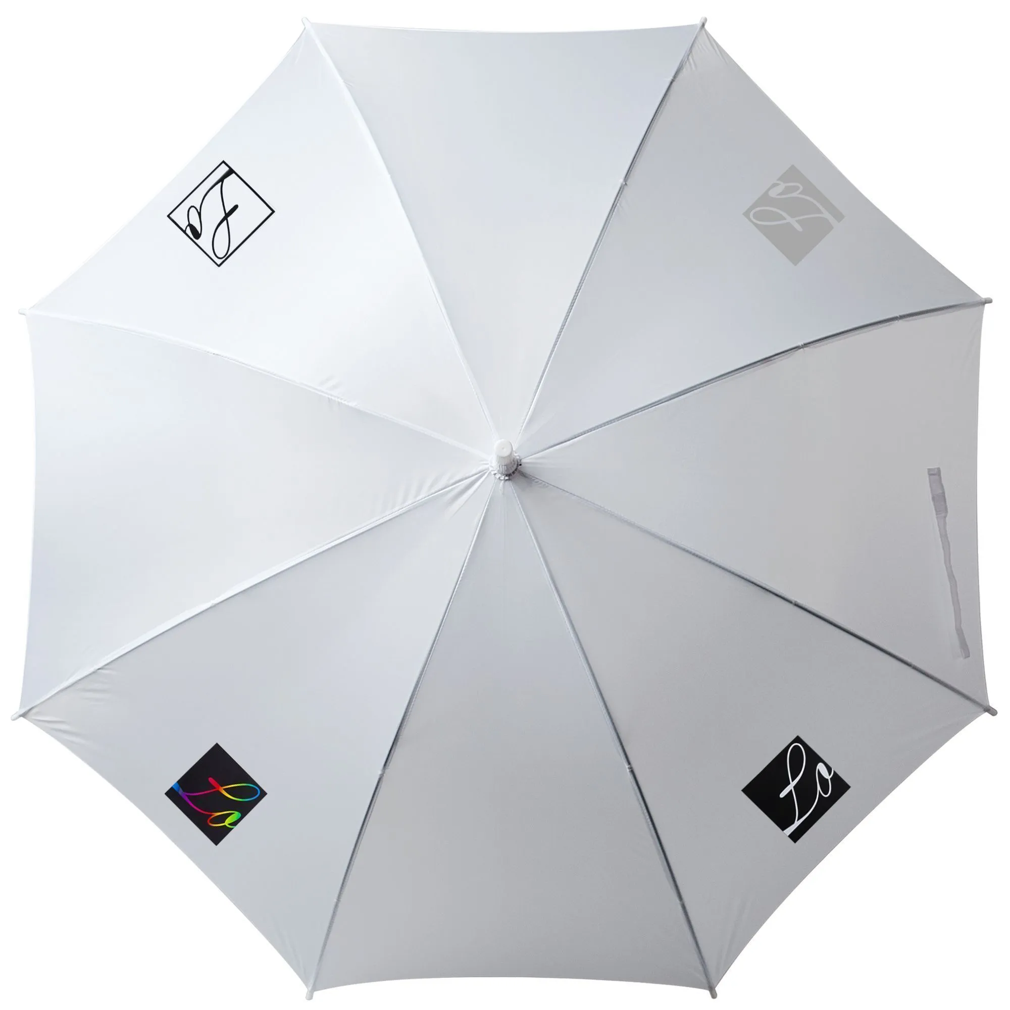 Зонт-трость Promo, белый