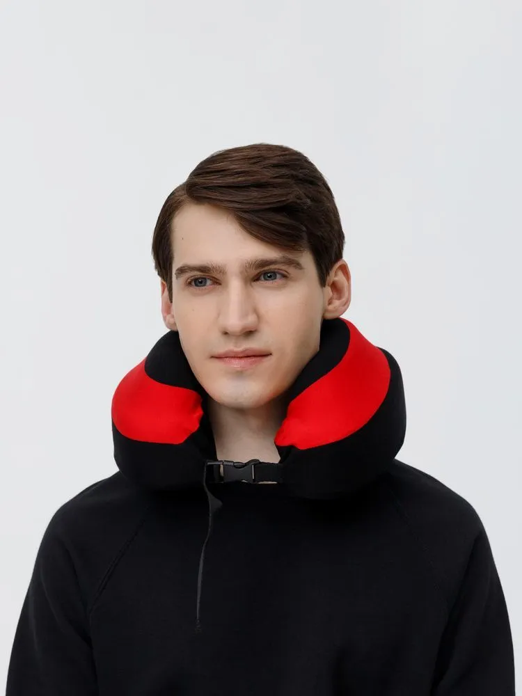 Дорожная подушка Piligrim, красная